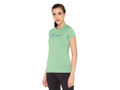 Bodyactive Women Round neck Half Sleeve Dry Fit T-shirt in 1pcs-TS80-LTGRE