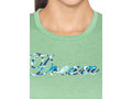 Bodyactive Women Round neck Half Sleeve Dry Fit T-shirt in 1pcs-TS80-LTGRE