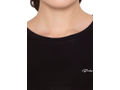Bodyactive Women Round neck Half Sleeve Viscose T-shirt in 1pcs-TS83-BLK