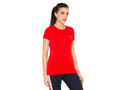 Bodyactive Women Round neck Half Sleeve Viscose T-shirt in 1pcs-TS83-RED