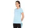 Bodyactive Women Round neck Half Sleeve Viscose T-shirt in 1pcs-TS83-SKBLU