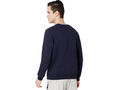 Bodyactive Men Fleece Crew Neck Dark Blue Sweatshirt TSM111-NVY