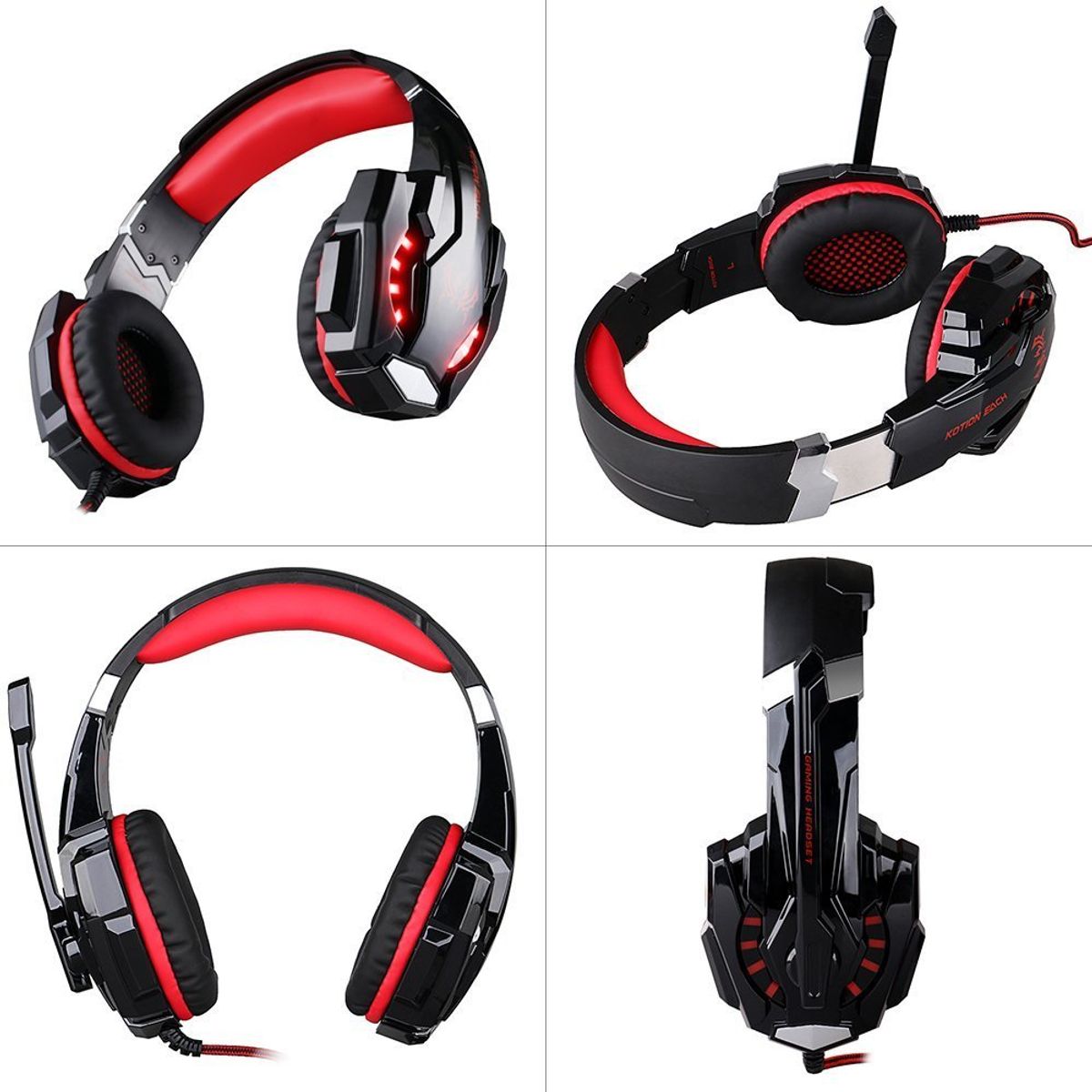 kotion each g9000 gaming headset black & red review
