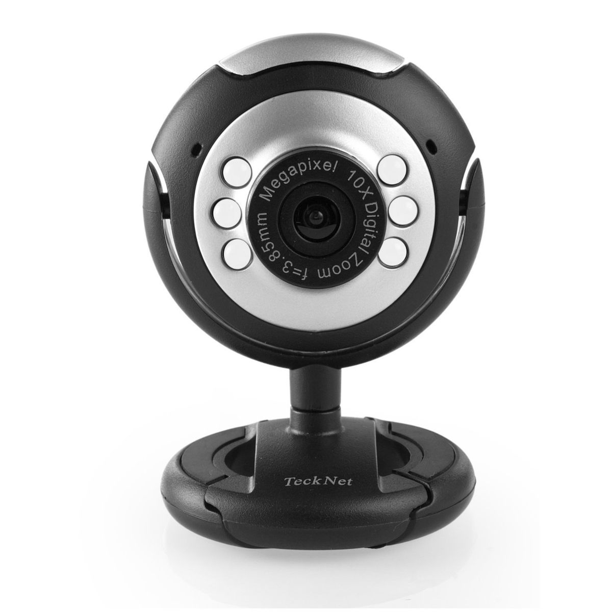 TeckNet® C016 USB HD 720P Webcam, 5 MegaPixel, 5G Lens, USB Microphone