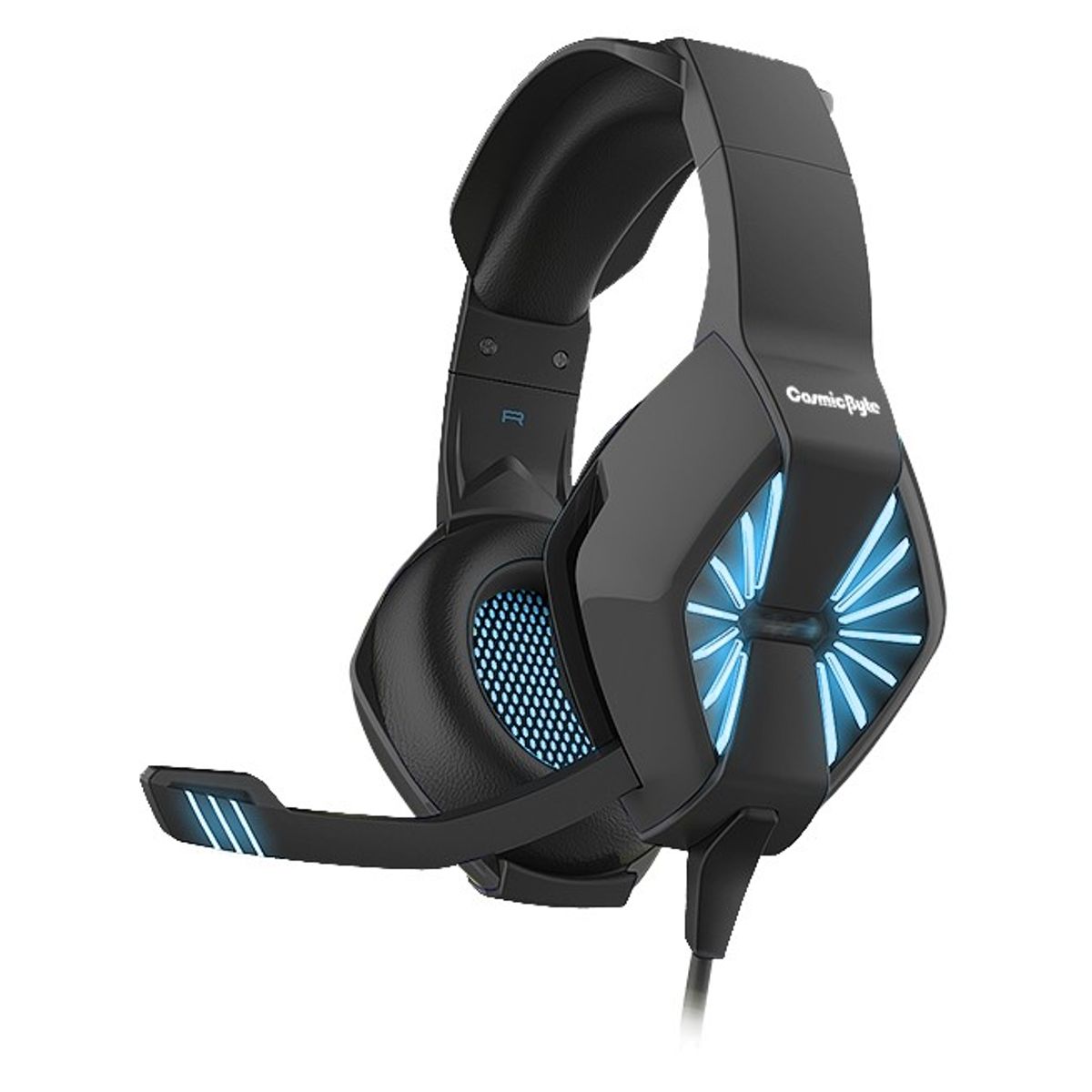 Cosmic Byte Spider Gaming Headphone with Microphone LED 