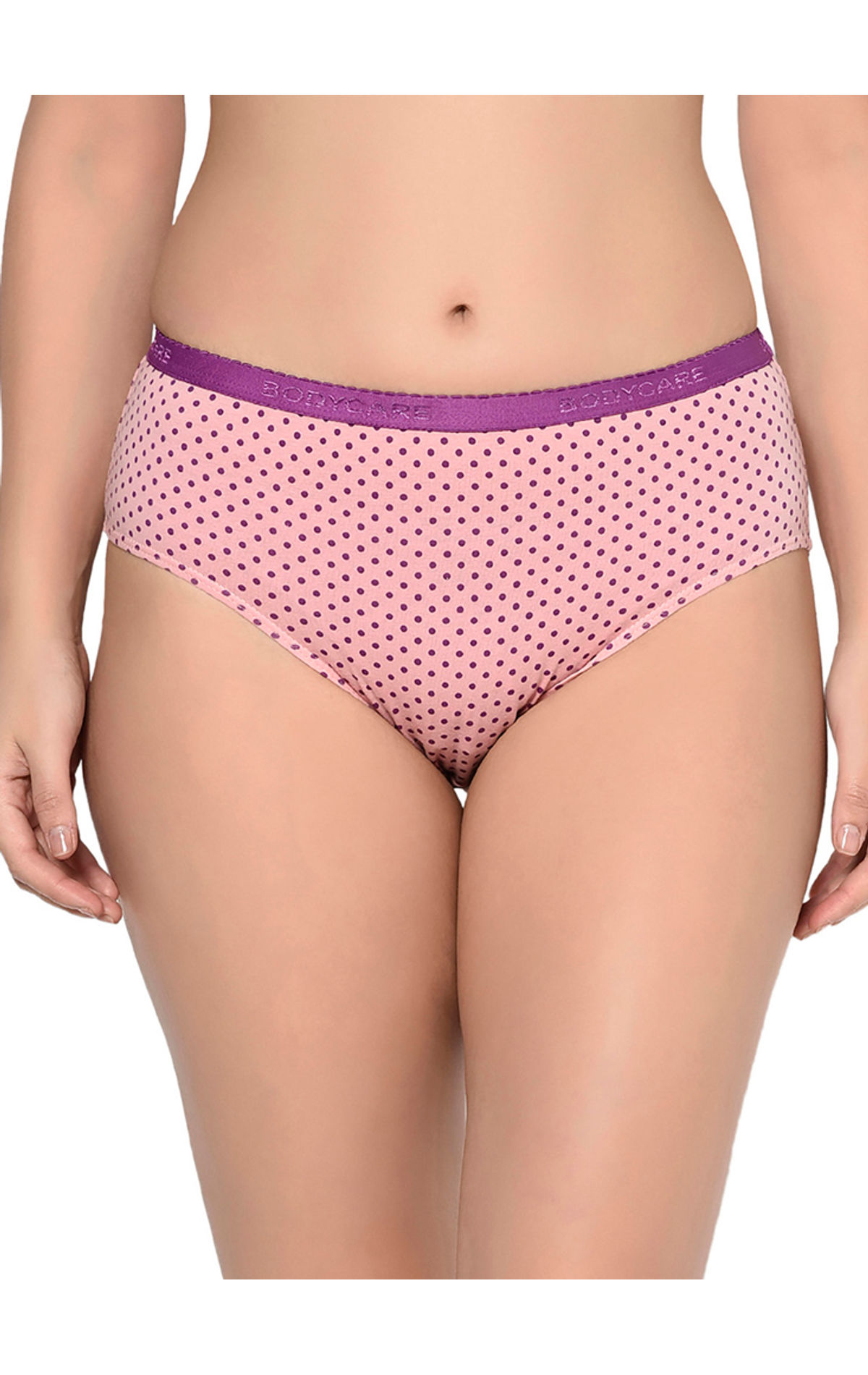Buy Bodycare Pack of 2 Shaping Panty In Hipster Style Cotton Brief - Nude  Online