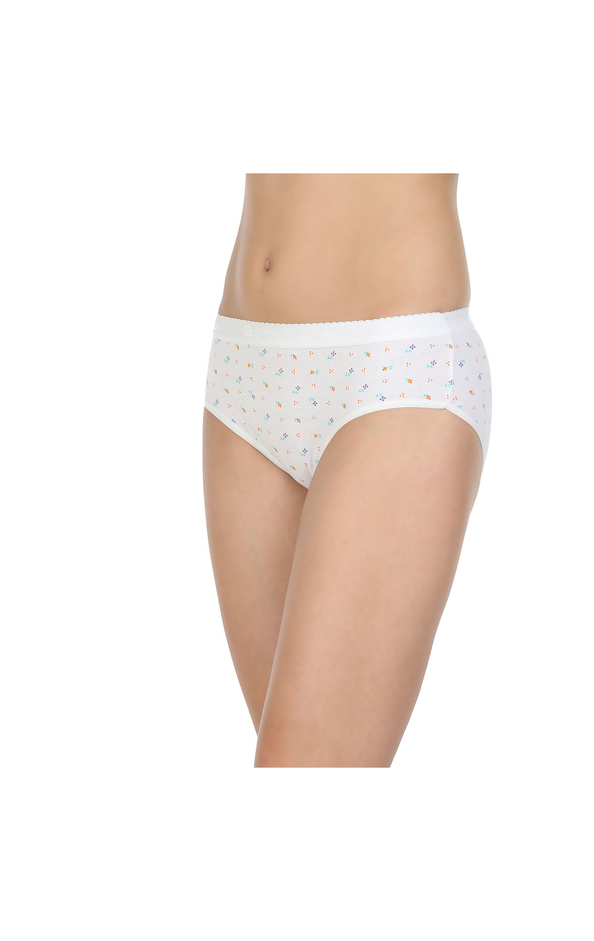 Women's Cotton Briefs in White