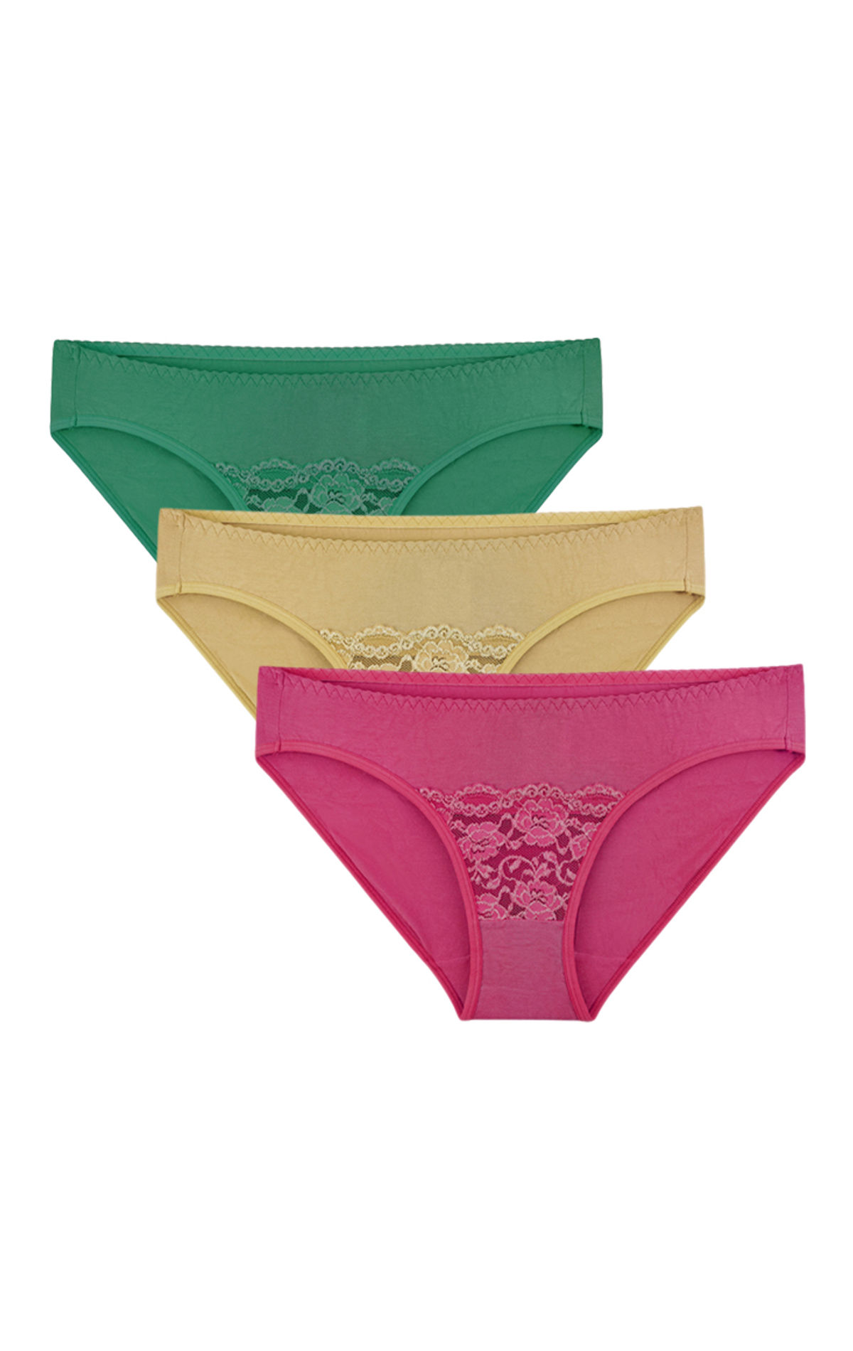 Pack Of 3 Cotton Panties