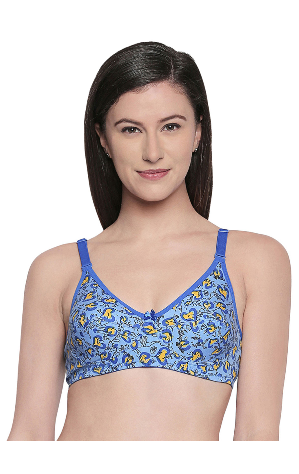 Buy Bodycare B, C & D Cup Perfect Coverage Bra In 100% Cotton-Pack Of 2 -  Multi-Color Online