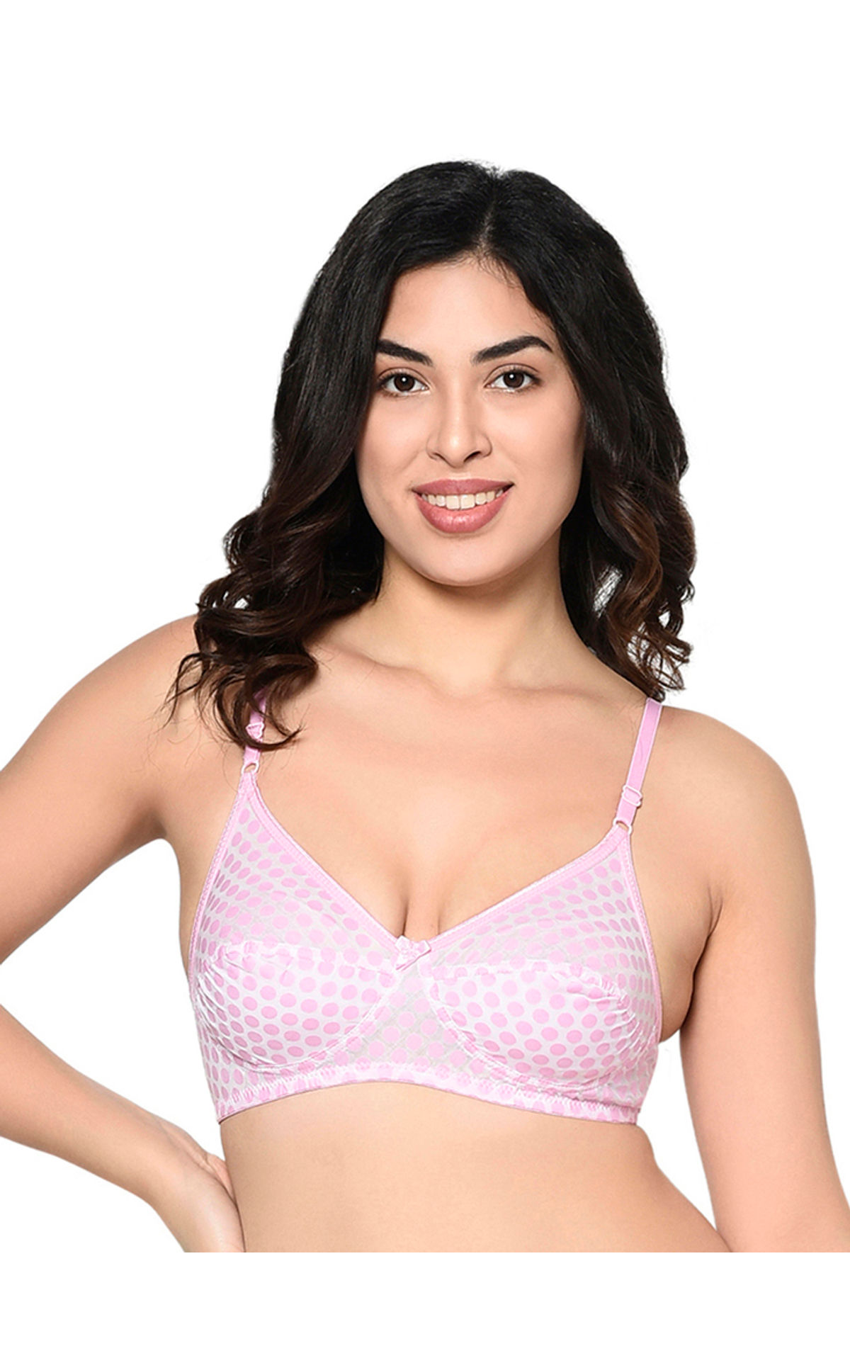 Bodycare Printed Non Padded, Assorted Bra-1571