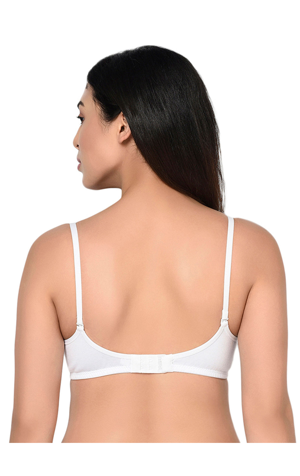 Bodycare Seamed, Non Padded Bra-1567-white, 1567w