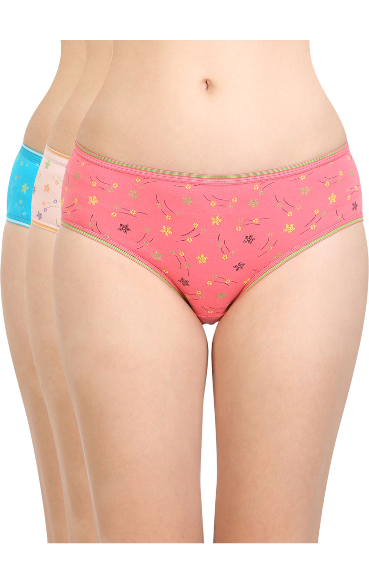 imtion ( Pack of 3 ) Women's Multicolour Cotton Panties Size 85-Women - (  Pack of 3 ) Women's Multicolour Cotton Panties Size 85-Women . shop for  imtion products in India.