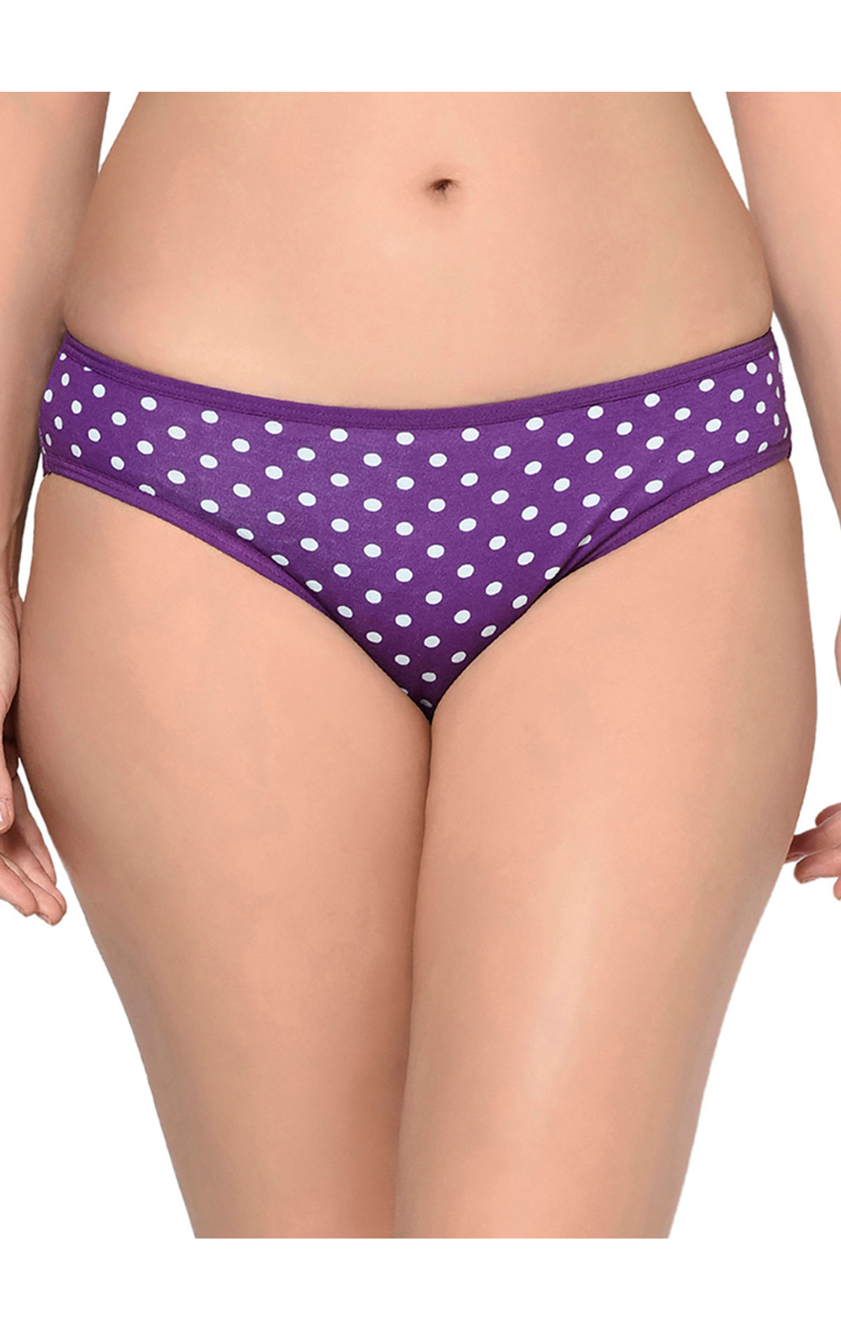 Bodycare Pack Of 3 Printed Panty In Assorted Colors-8557b-3pcs