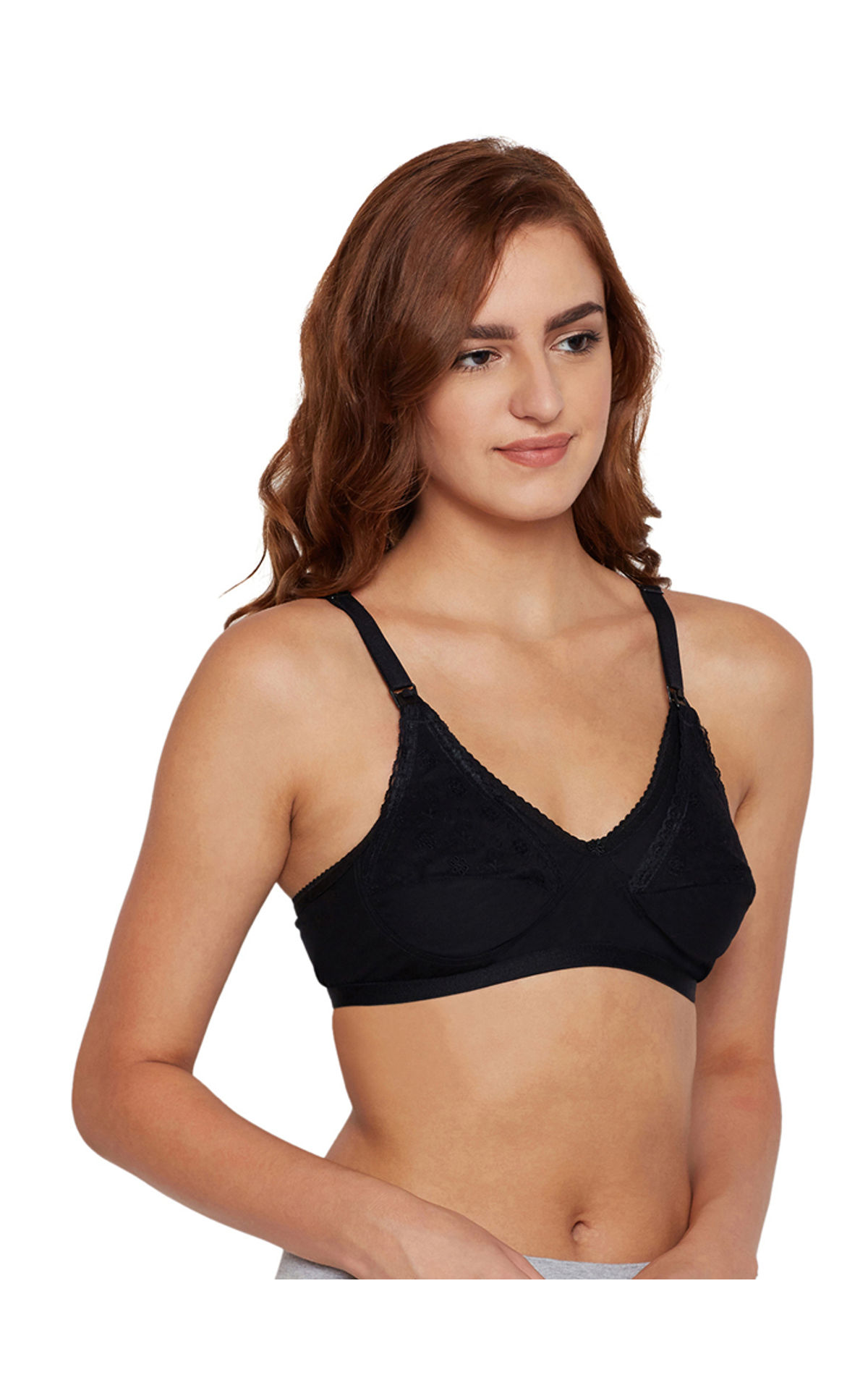  Qopobobo Womens Bras for Breastfeeding Upgraded Supportive  Comfort Maternity Bra Pregnancy Seamless Bras Strapless for Women Black :  Sports & Outdoors