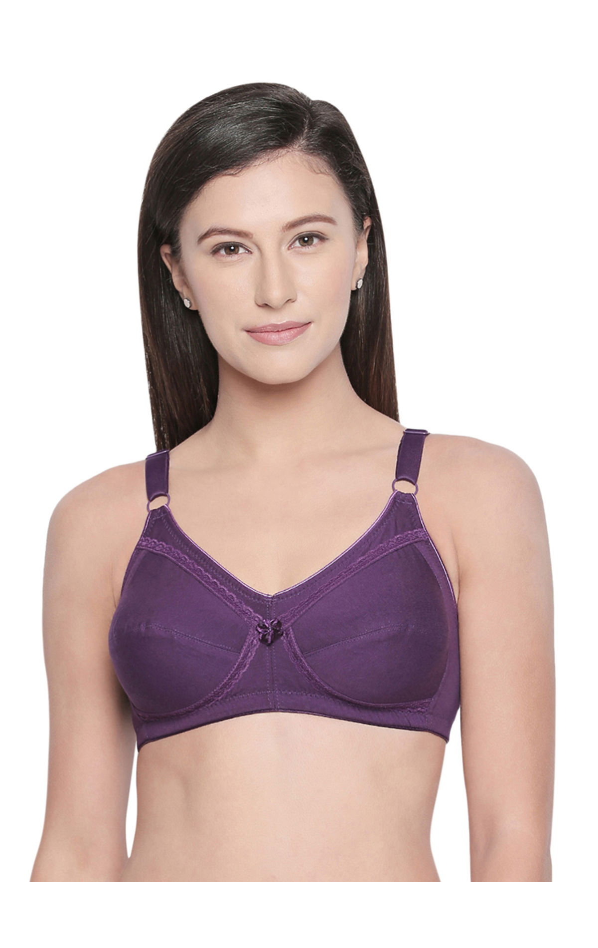 BODYCARE Cotton Full Coverage 5583Meh B-C-D Cup Bra (Maroon) in