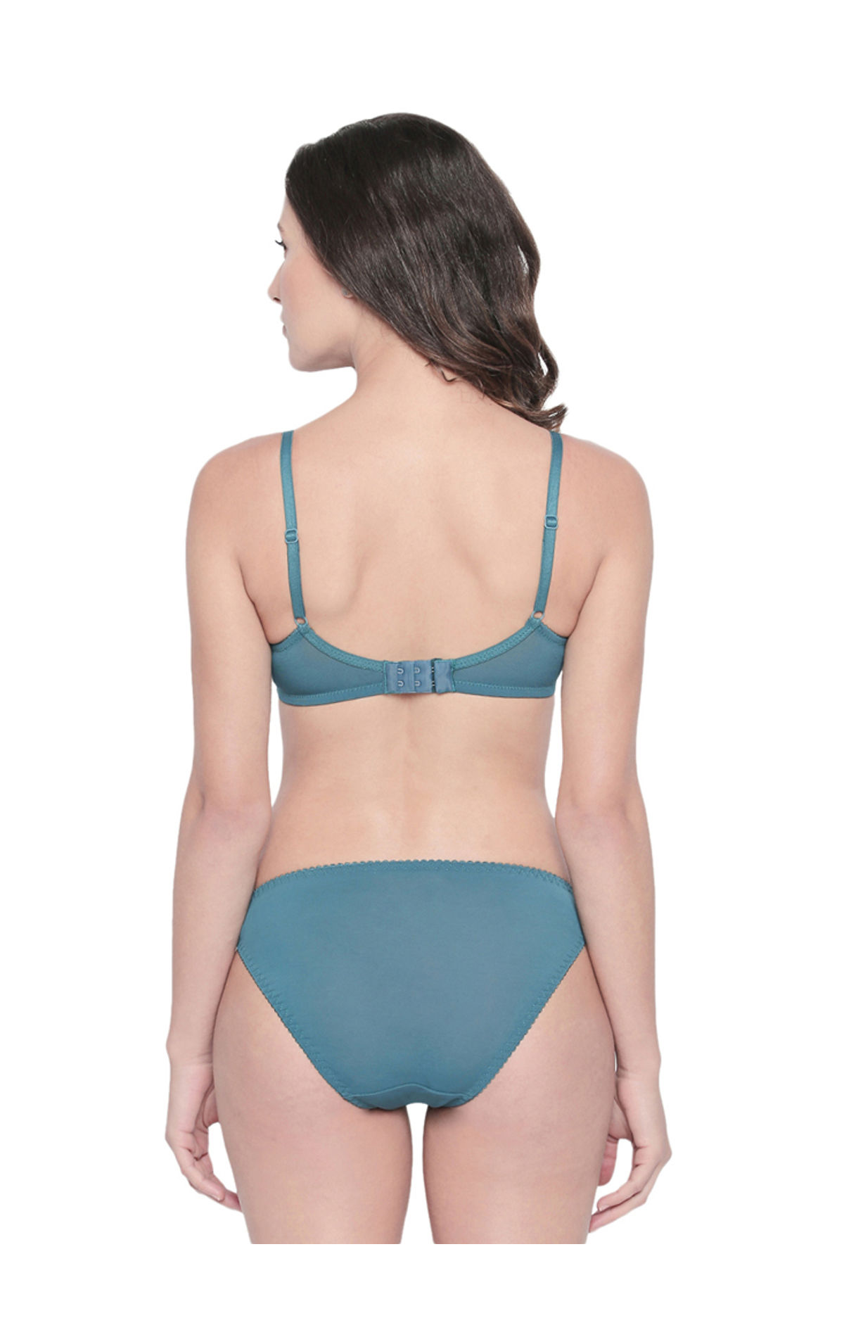 Bodycare Bridal Sea Green Bra Panty Lingerie Set - 6417sgr, 6417sgr