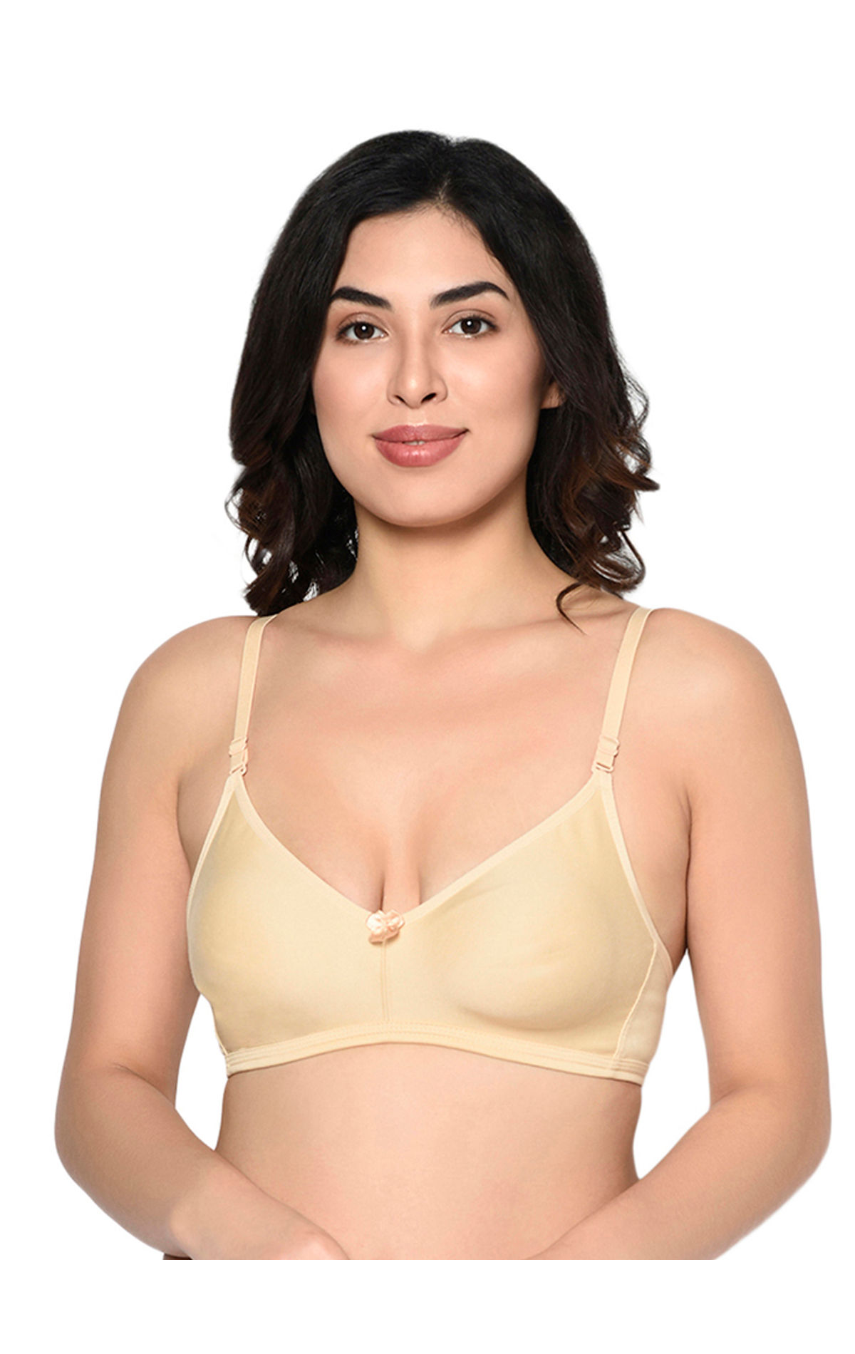 BODYCARE Seamless Bra in White Colour with all day comfort – Rocky