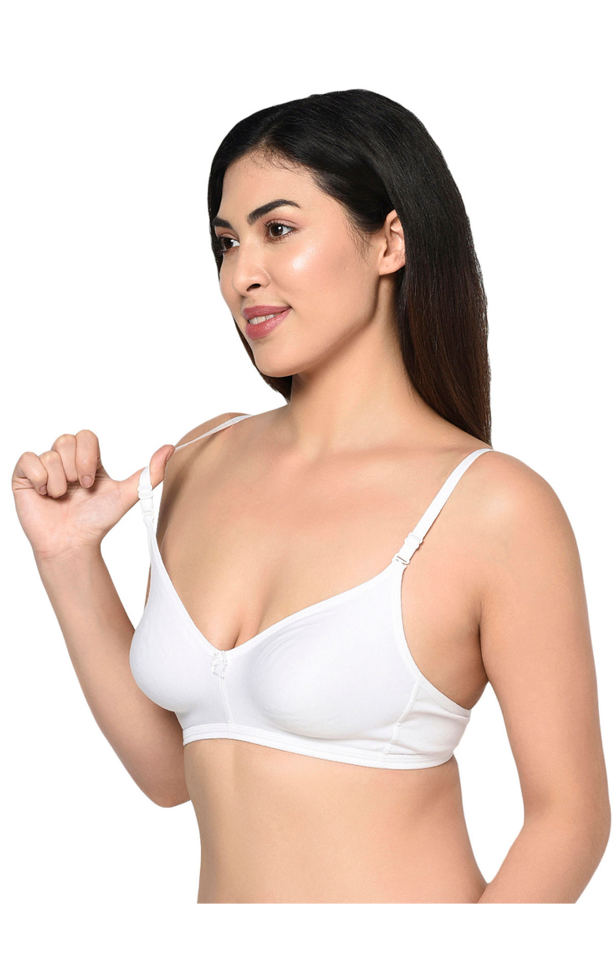 Bodycare Seamless, Non Padded Bra-6504-white, 6504-white