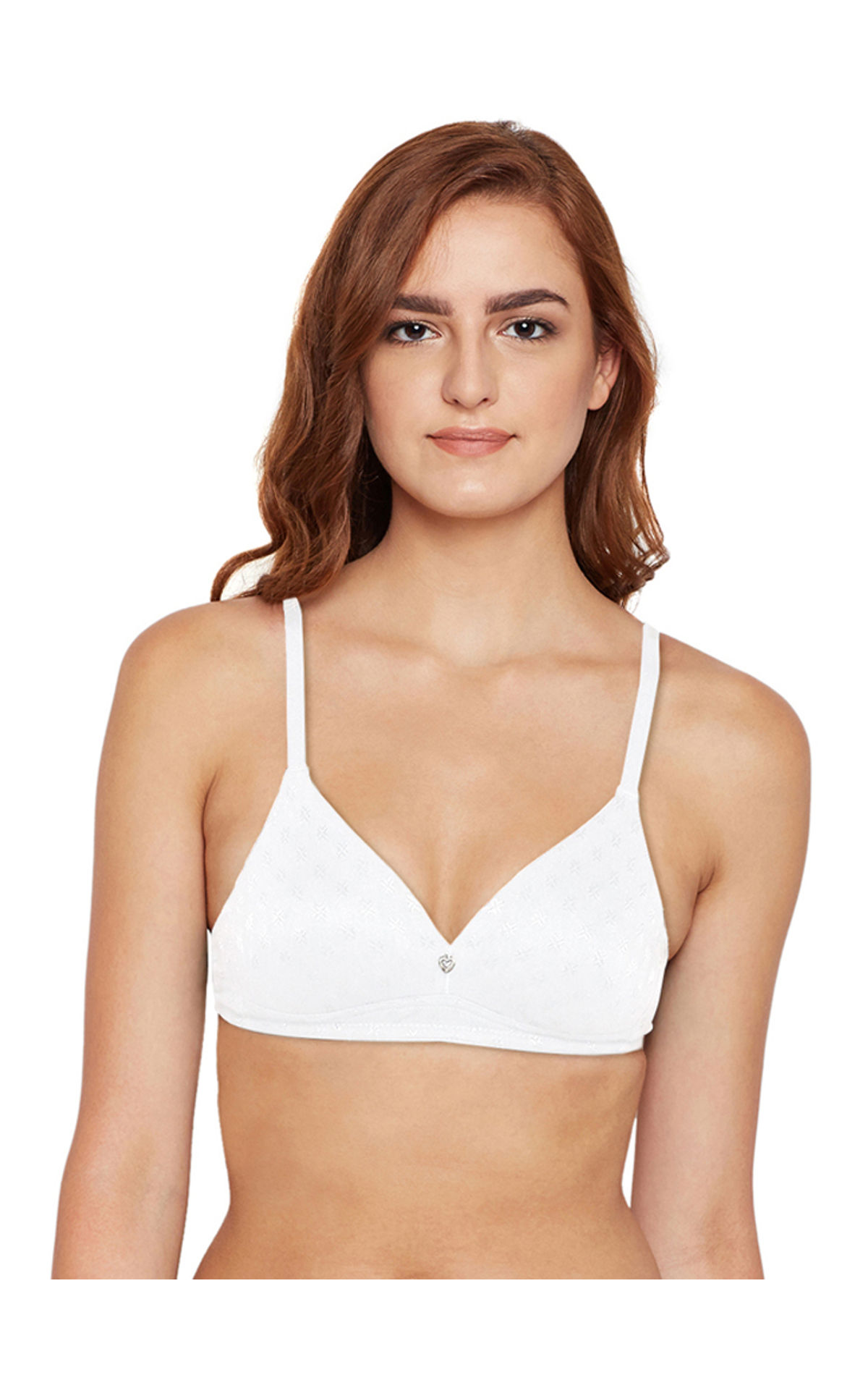 Bodycare Women's Poly Cotton Seamless Padded Regular Bra 6552