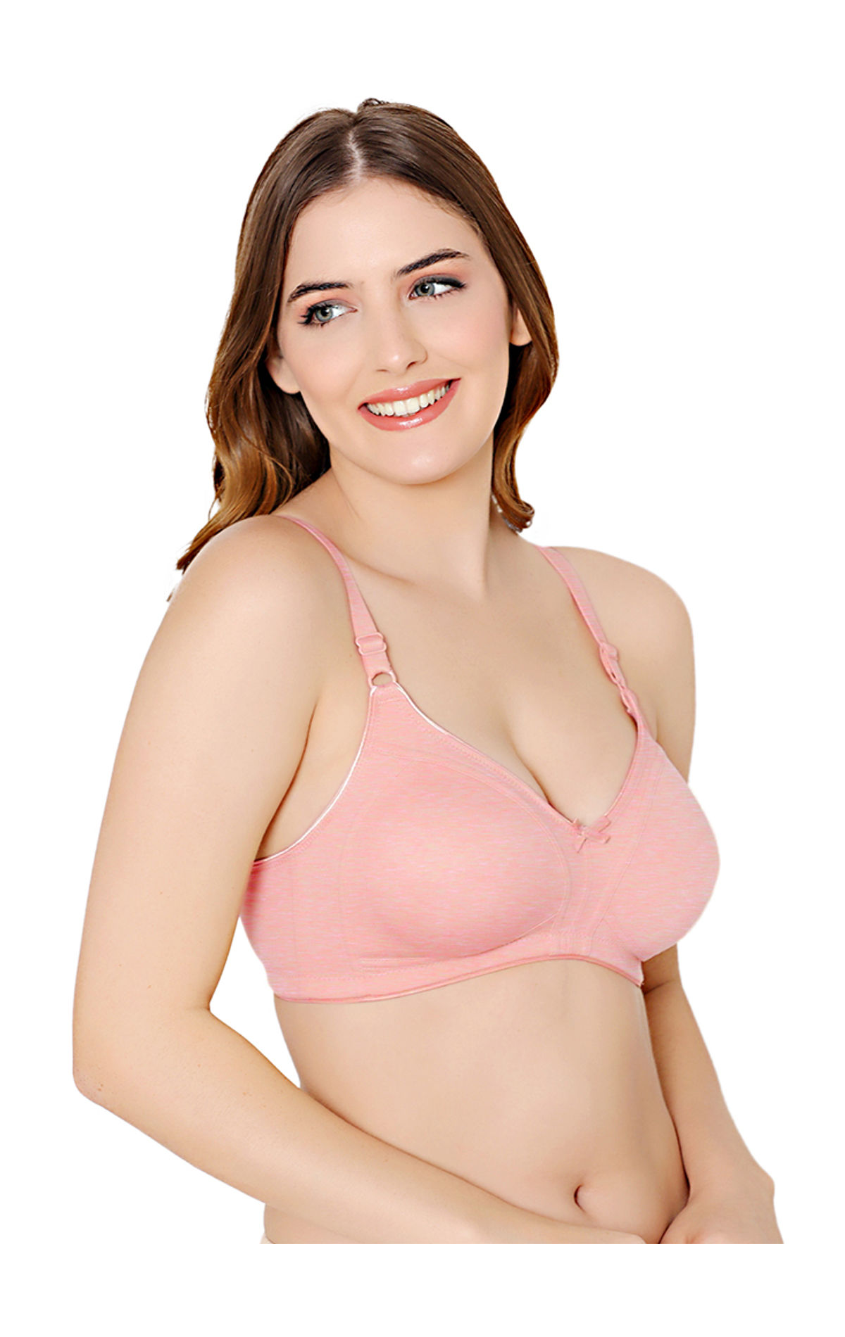 Bodycare Women's Poly Cotton Seamless Printed Padded Bra – Online