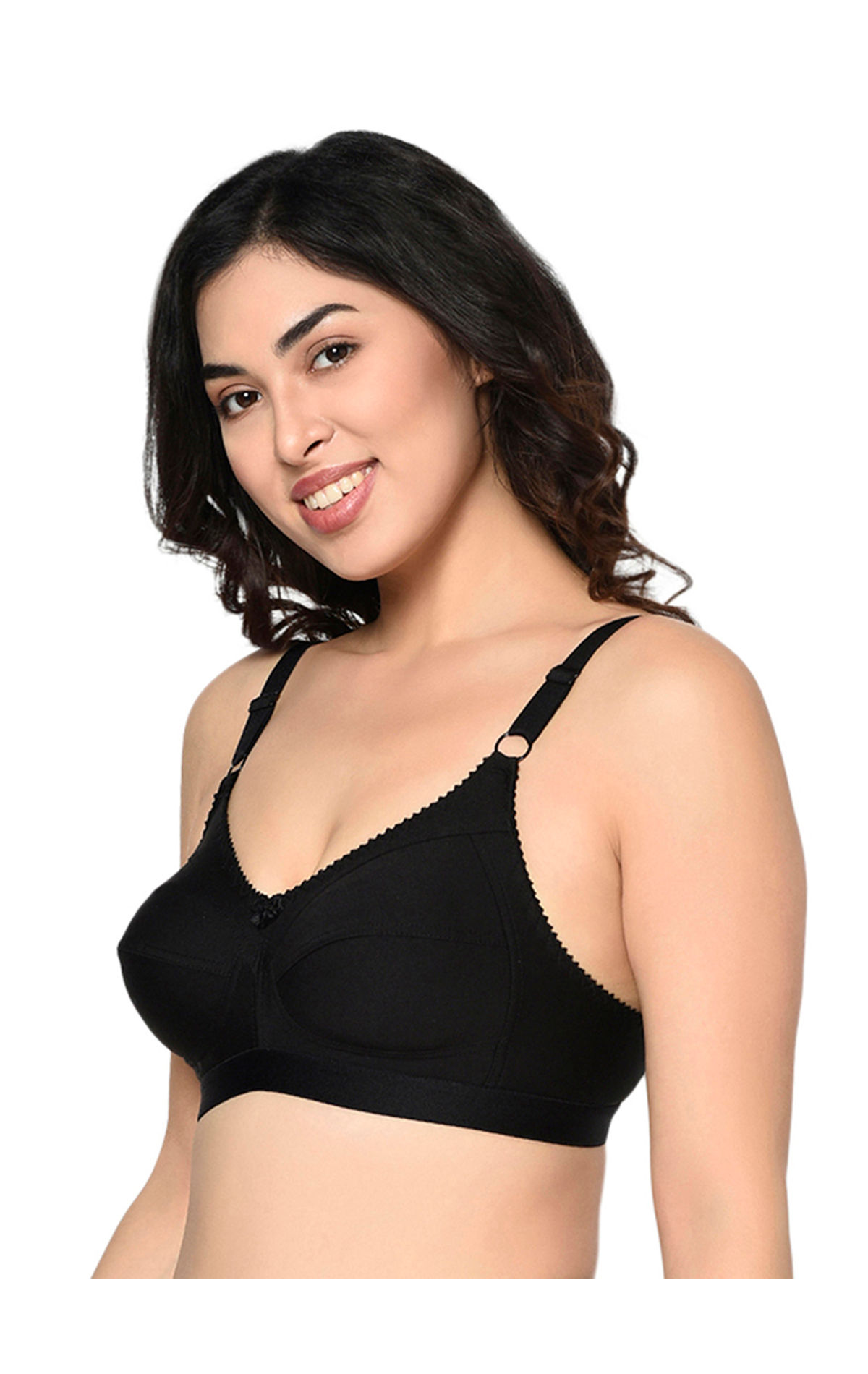 Buy Beau Design Black Colour Solid Padded Bra Camisole Online at Best  Prices in India - JioMart.