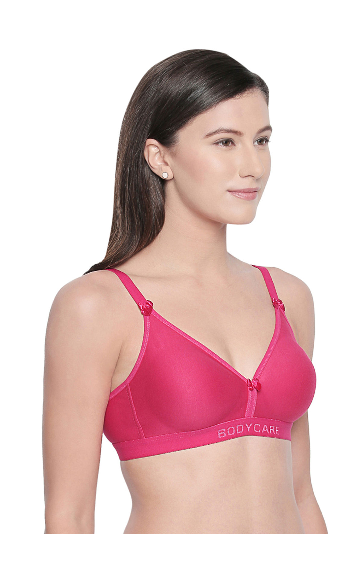 Buy BODYCARE Pack of 2 B-C-D Cup Bra in White-Skin Color - E5586WS-32B at