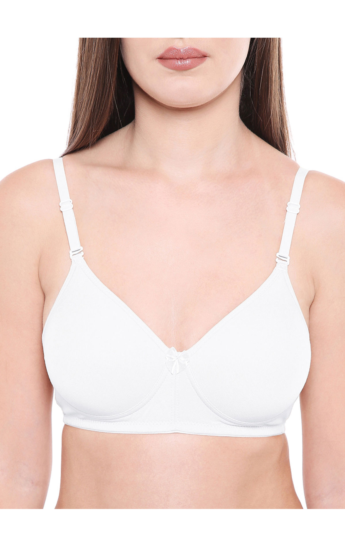 KavJay Polyester and Cotton Ladies Stick On Lightly Padded Bra