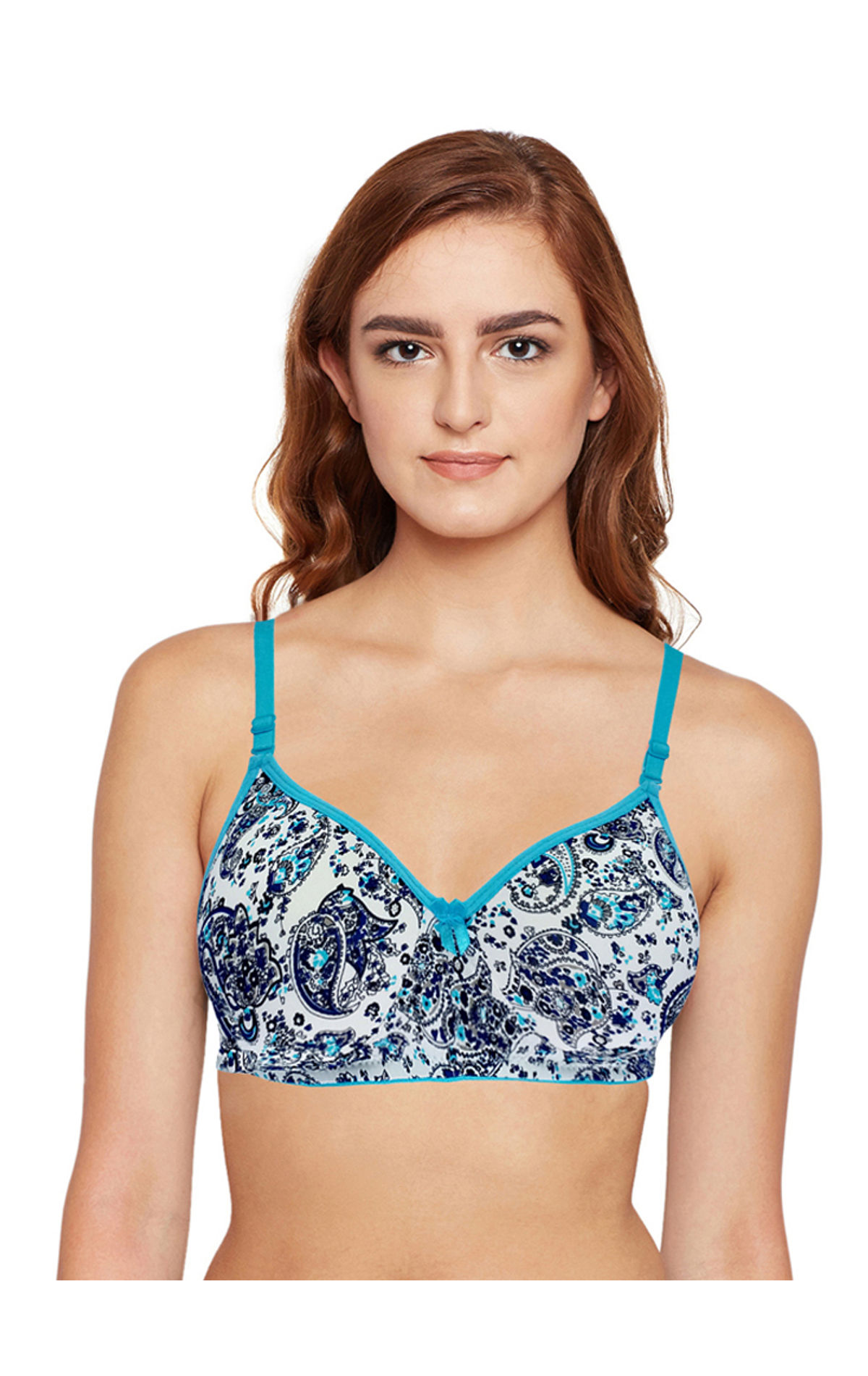 Bodycare Women's Cotton Padded Wire Free floral print Everyday Bra – Online  Shopping site in India
