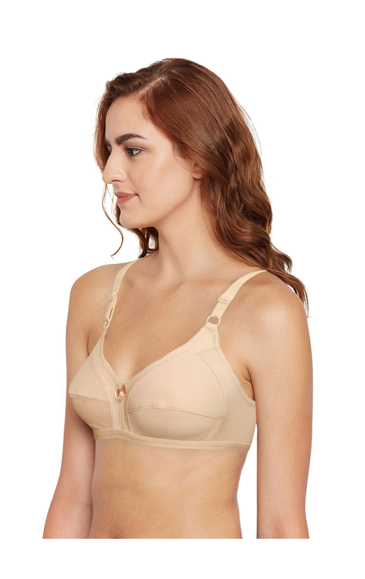 Bodycare Full Coverage, Non Padded Bra-6801-skin, 6801-skin