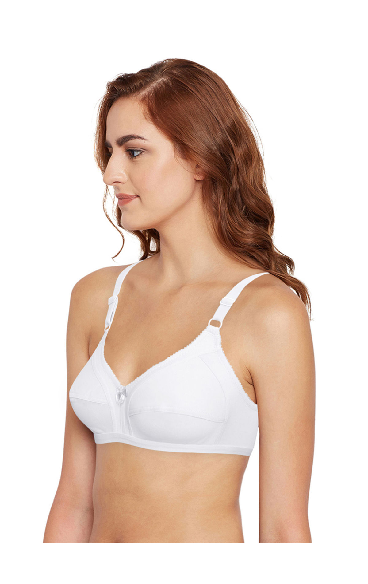 Buy BODYCARE Full Coverage Regular Black-White 2Pcs Bra Combo