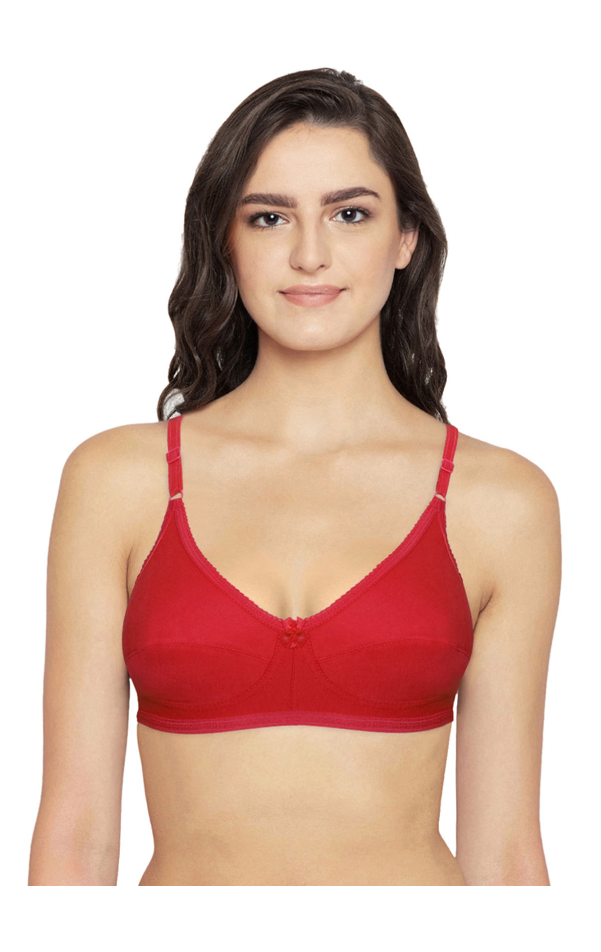 Bodycare Full : Buy Bodycare Polycotton Pink Color Bra 6576PI