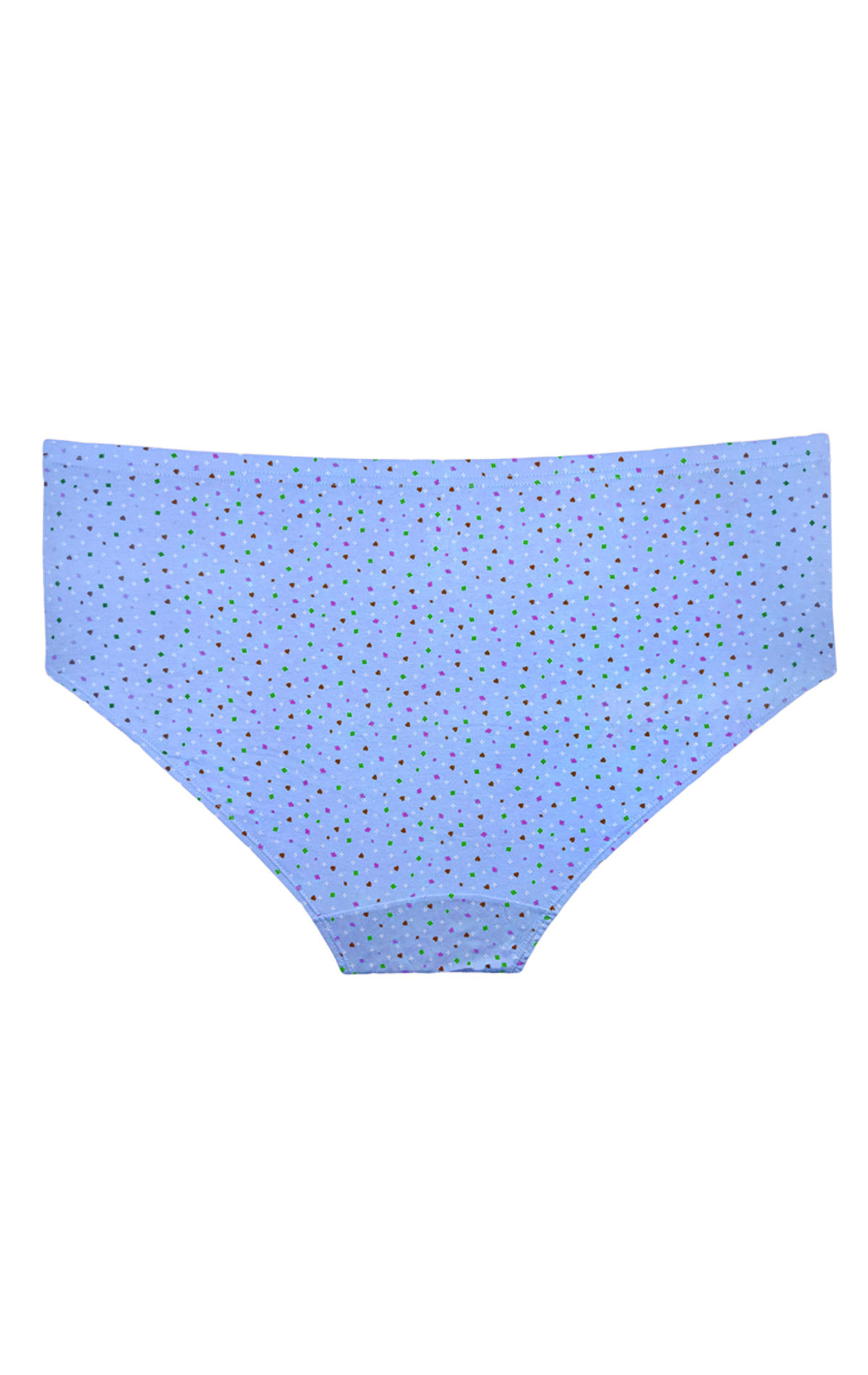 Girls Polkadot Tagless Briefs Underwear Super Soft Panties 3-Pack