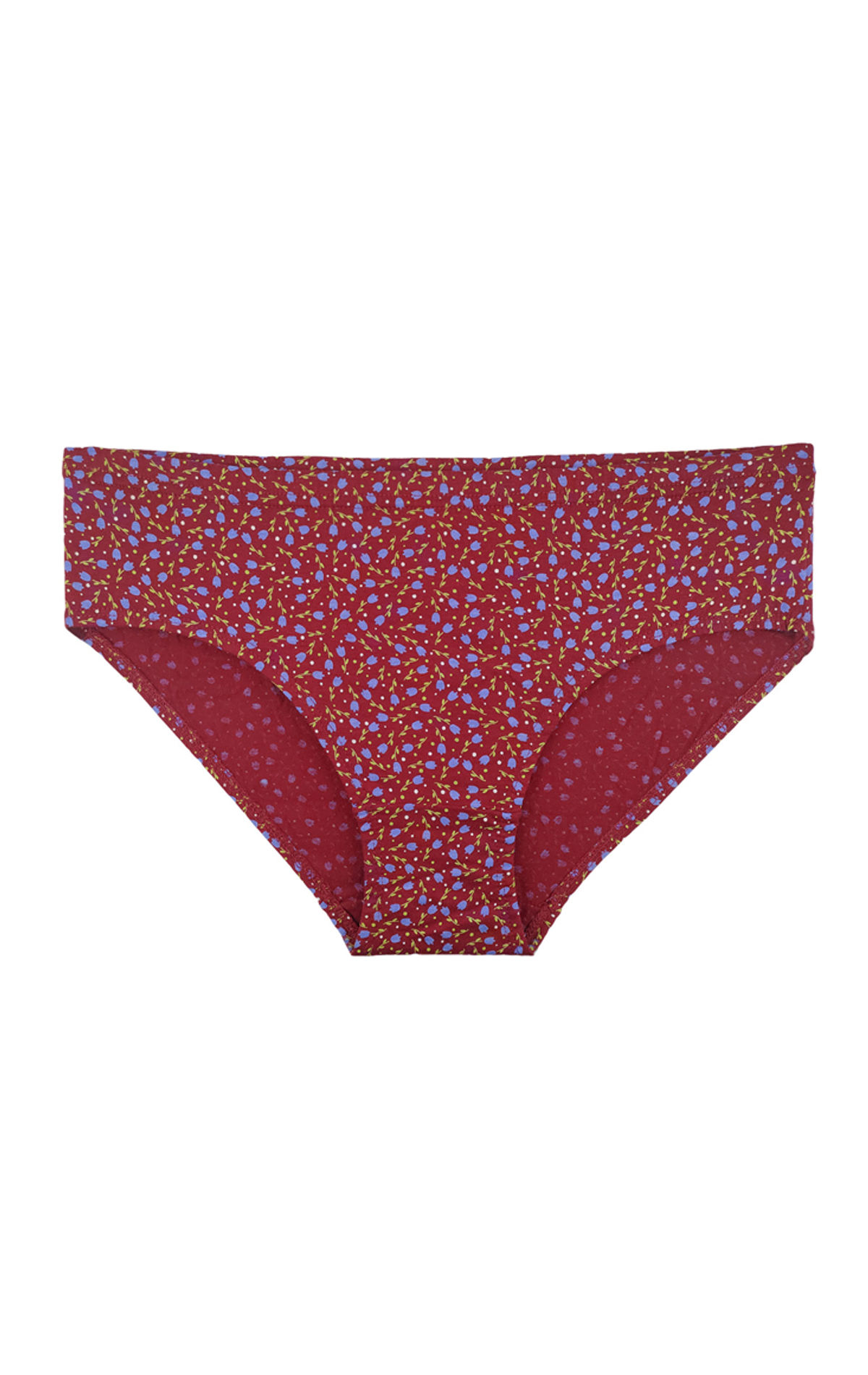 Pack Of 3 High-cut Bikini Style Cotton Printed Briefs In Assorted