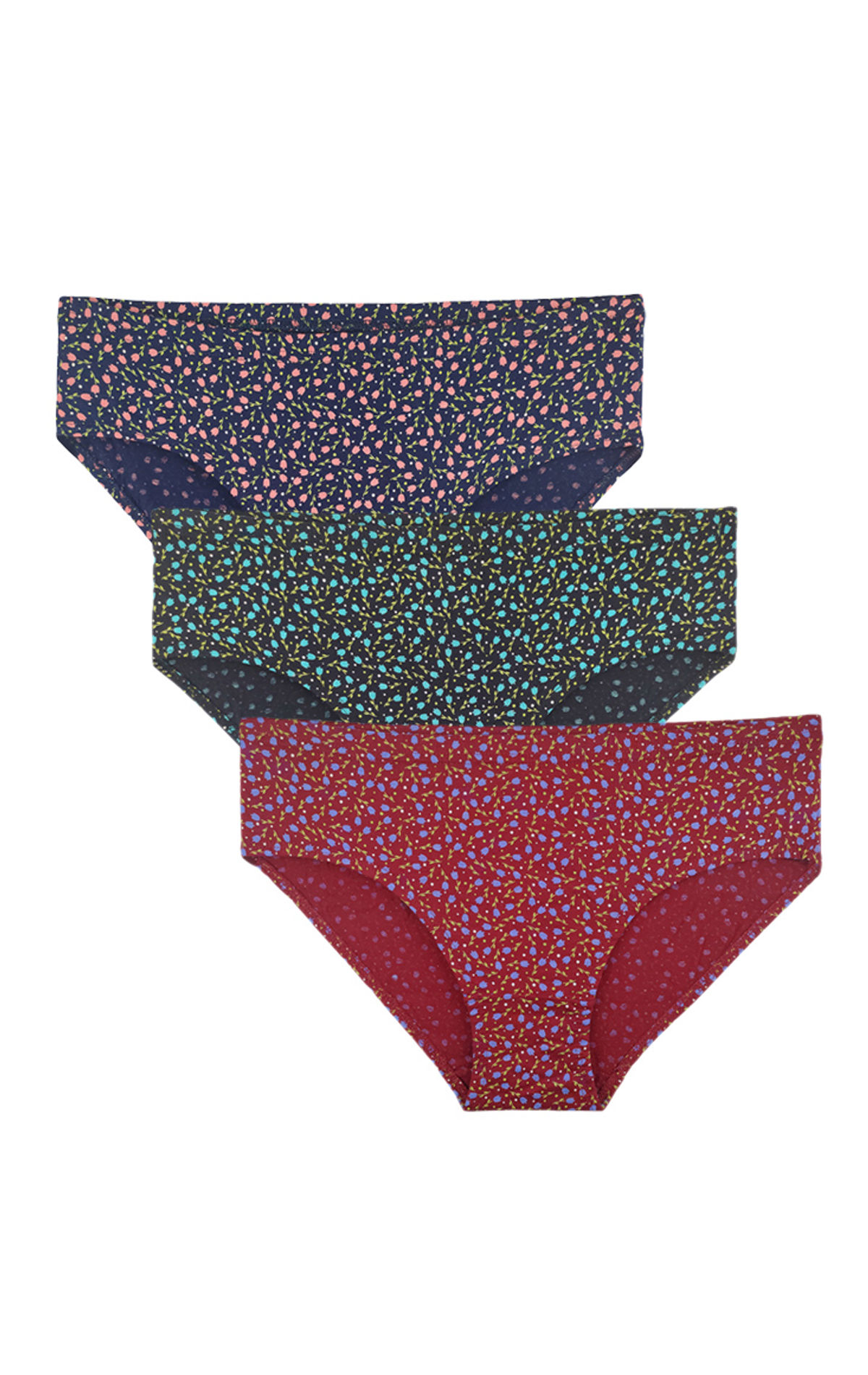 Patterned Hipster Underwear