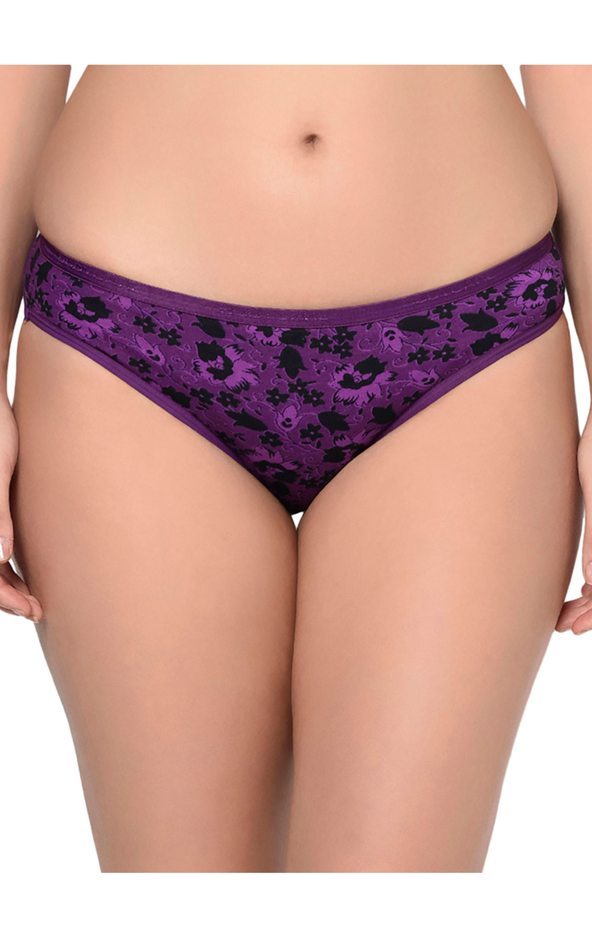 Bodycare Pack Of 3 Printed Panty In Assorted Colors-8536b-3pcs, 8536b-3pcs