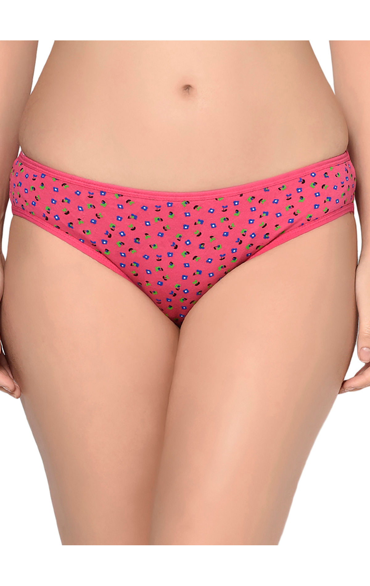 Bodycare Pack Of 3 Printed Panty In Assorted Colors-8579b-3pcs, 8579b-3pcs