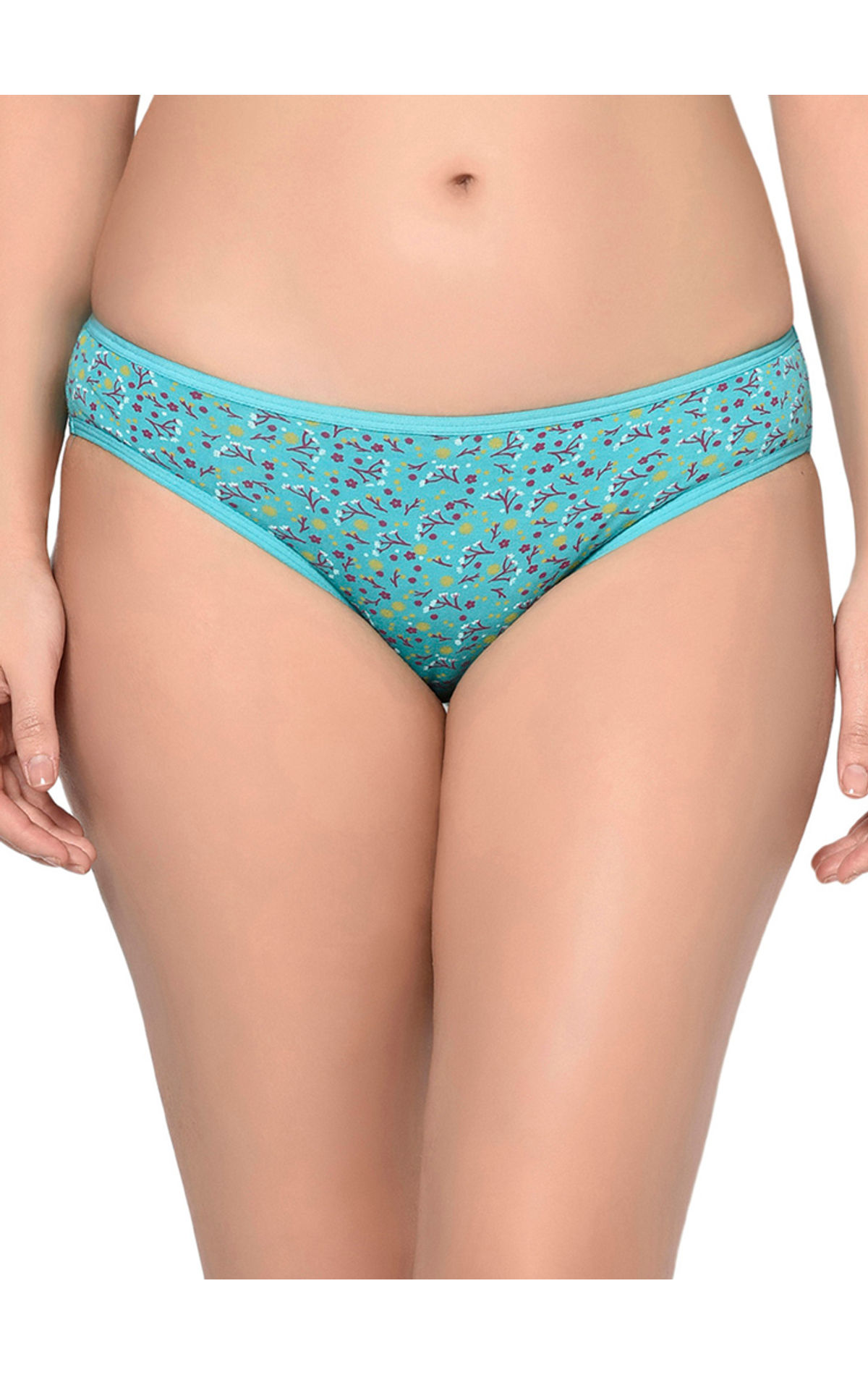 Buy online Multi Coloured Printed Panty from lingerie for Women by In Shape  for ₹579 at 43% off