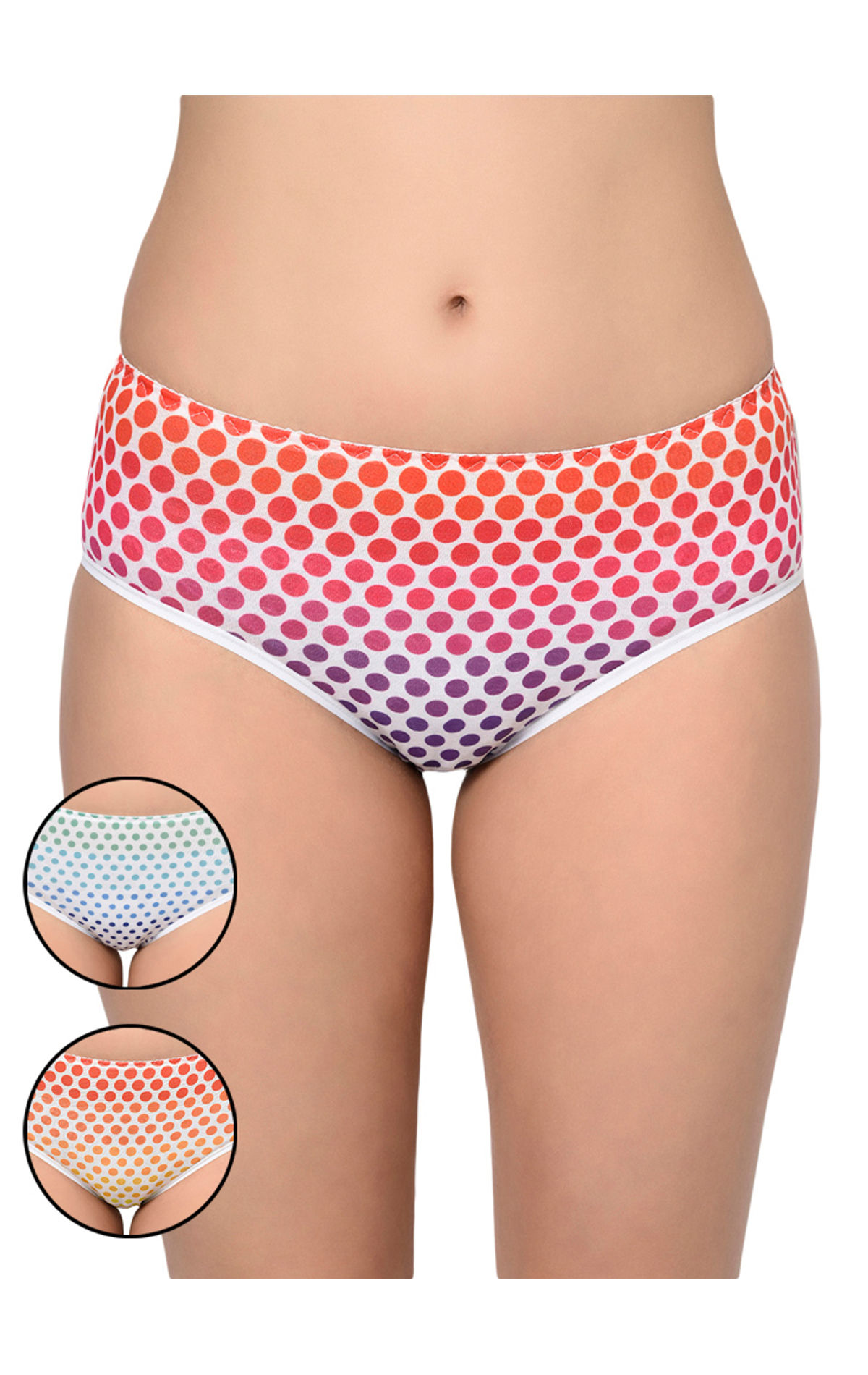 pack of 3 hipster panty