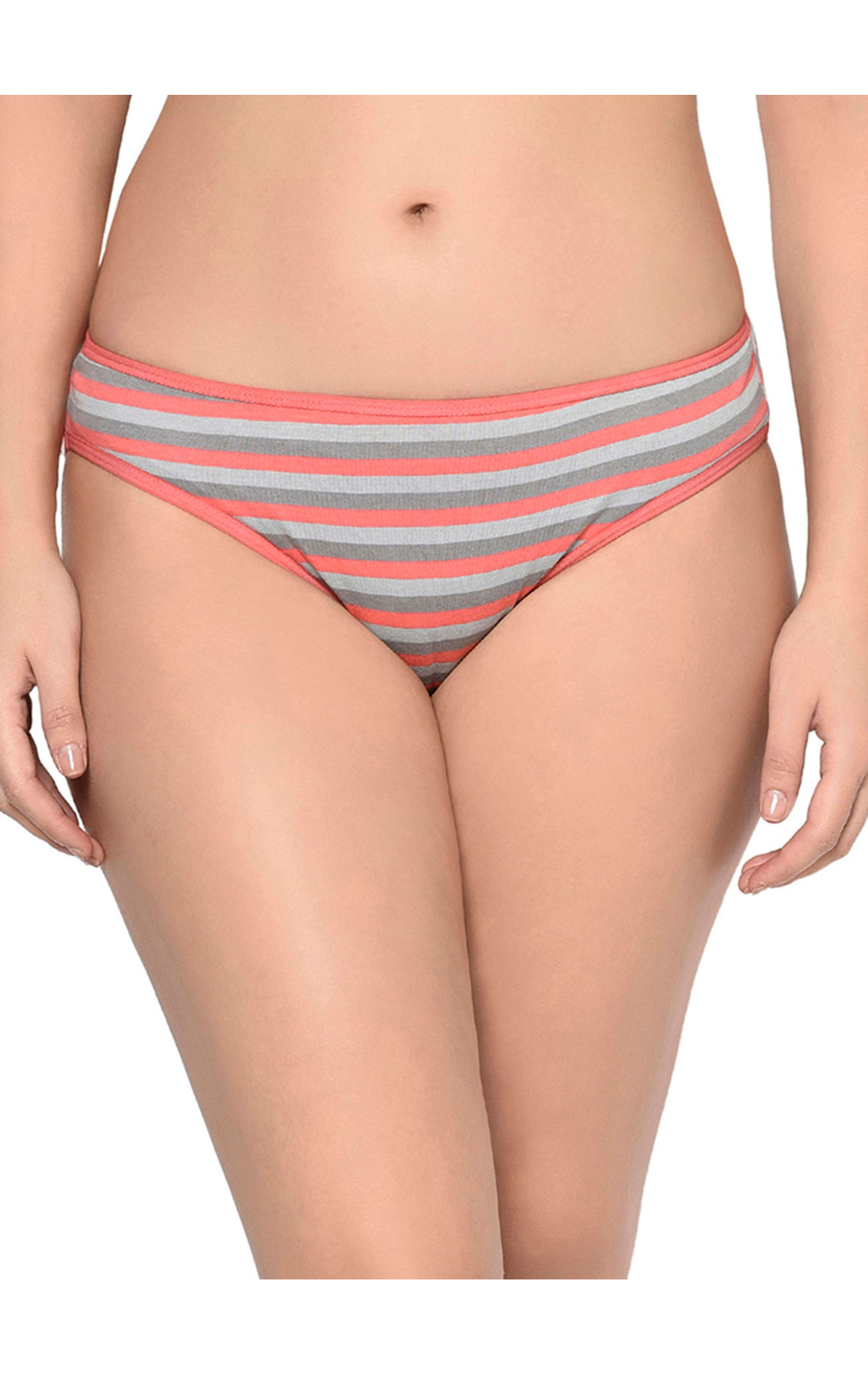 Bodycare Pack Of 3 Stripes Hipster Panty In Assorted Print-9460, 9460-3pcs