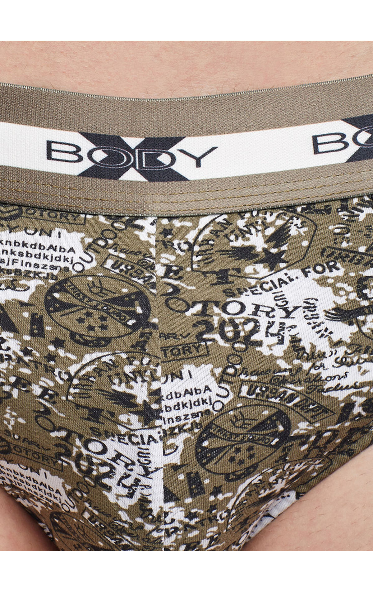 Body X Printed Briefs-bx01b, Bx01b-print 2