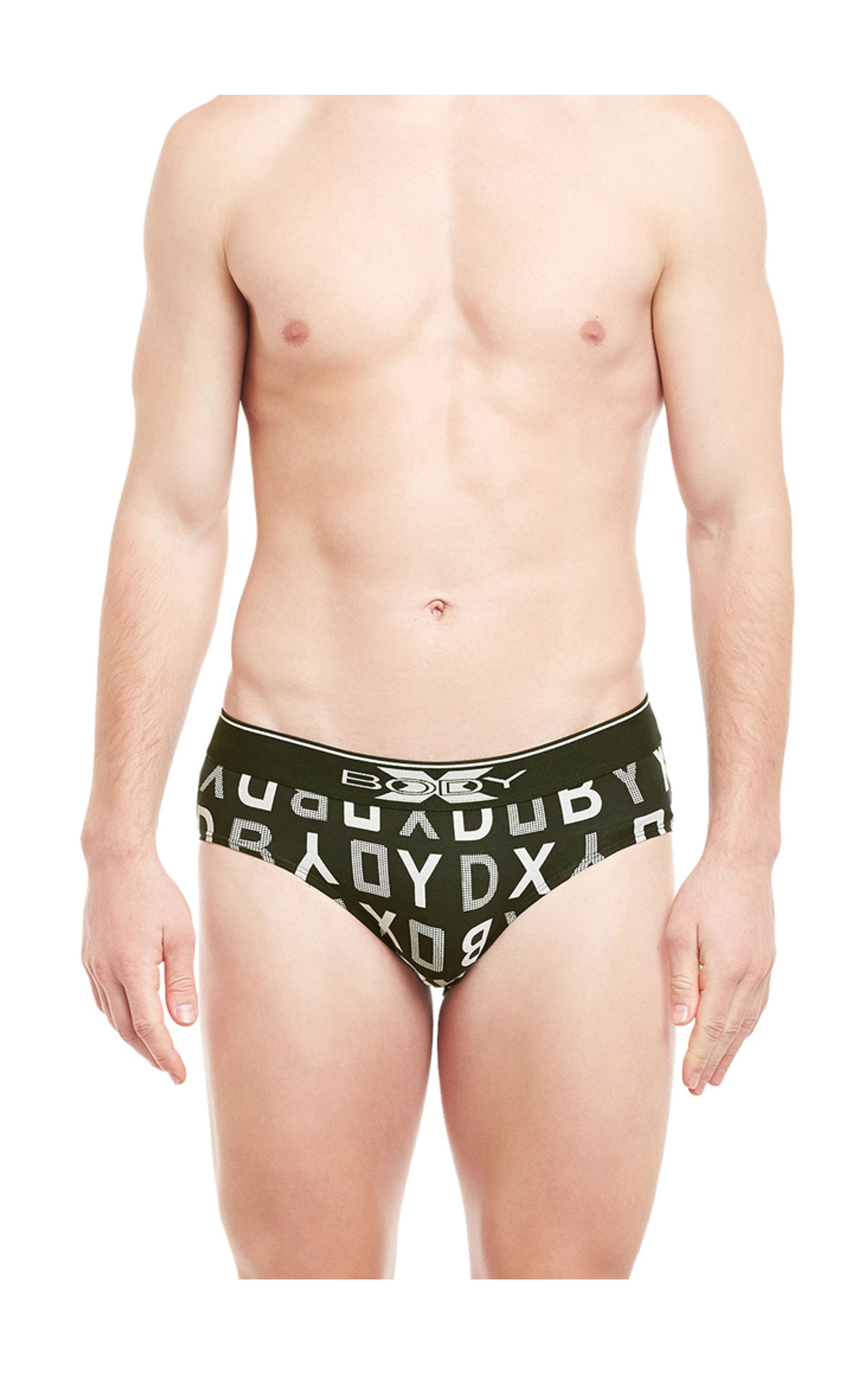 Body X Solid Briefs-bx14b, Bx14b-coffee Brown