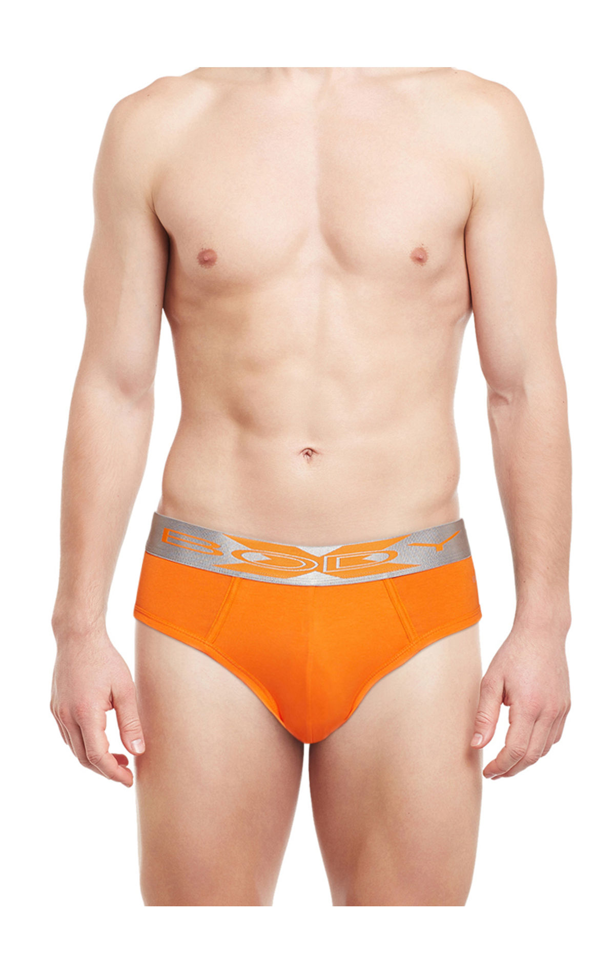 Orange, Men's Boxer Briefs