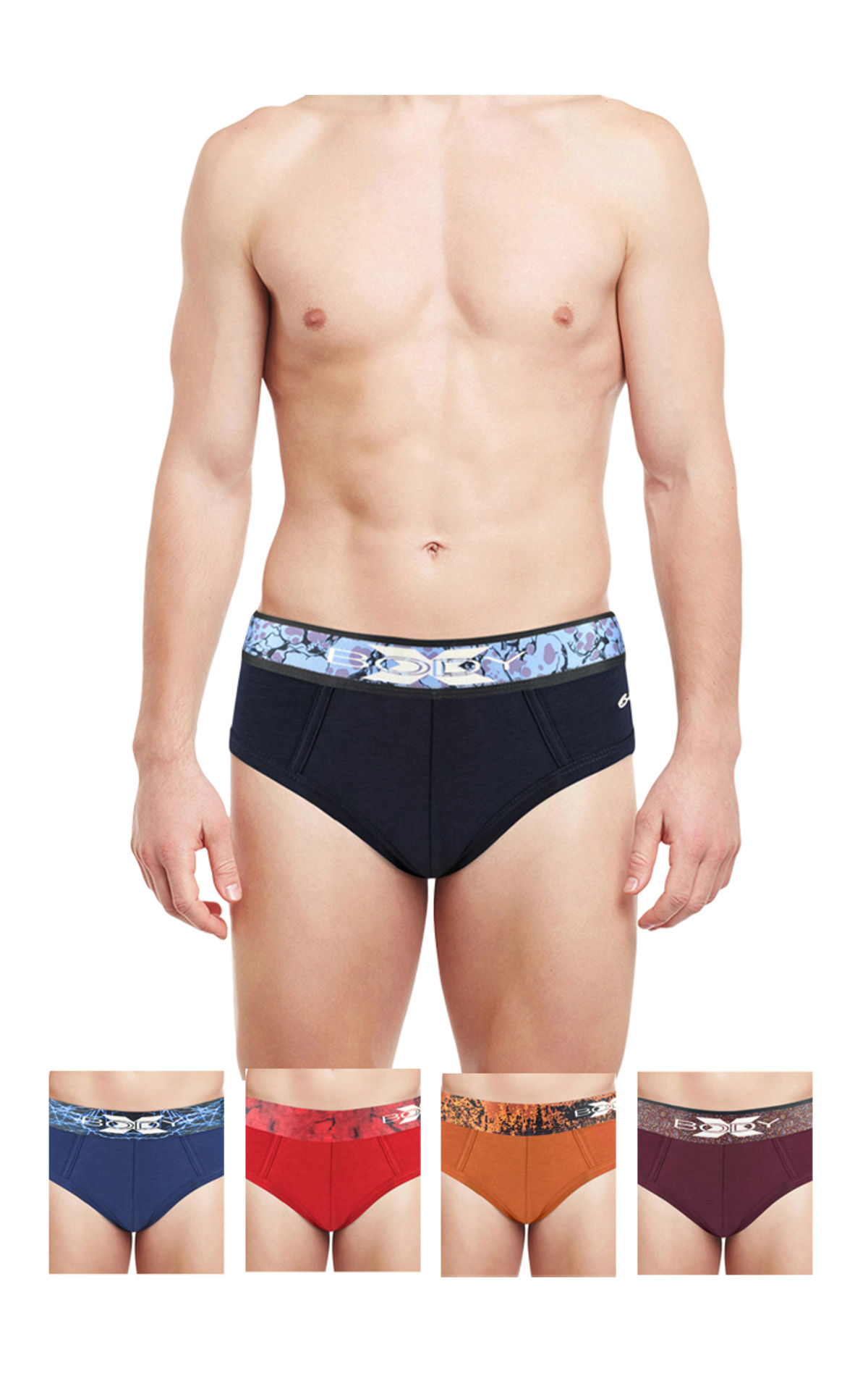 Body X Printed Briefs-BX01B-5