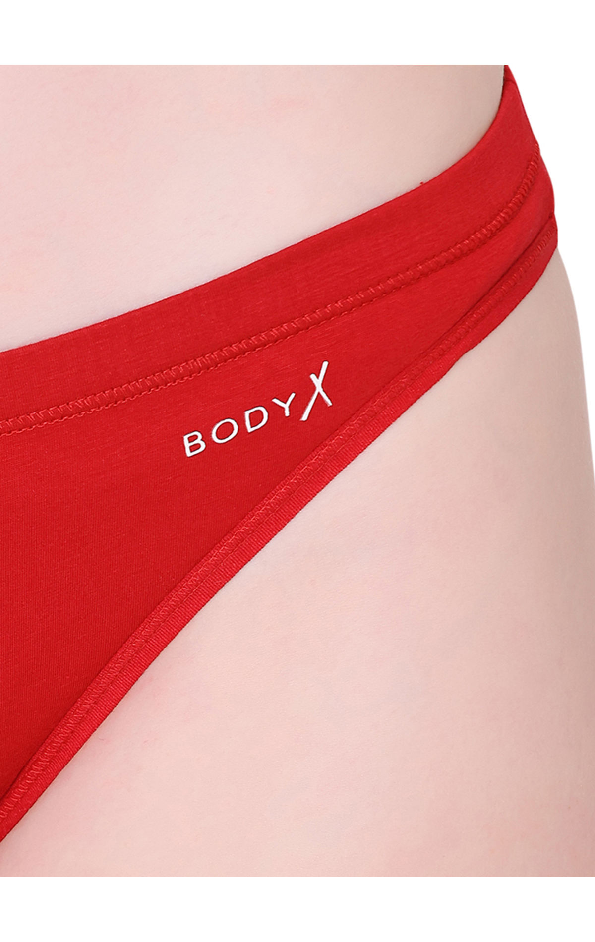 B91xZ Cotton Bikini Underwear for Women Beyondsoft Bikini Underwear,Red M 