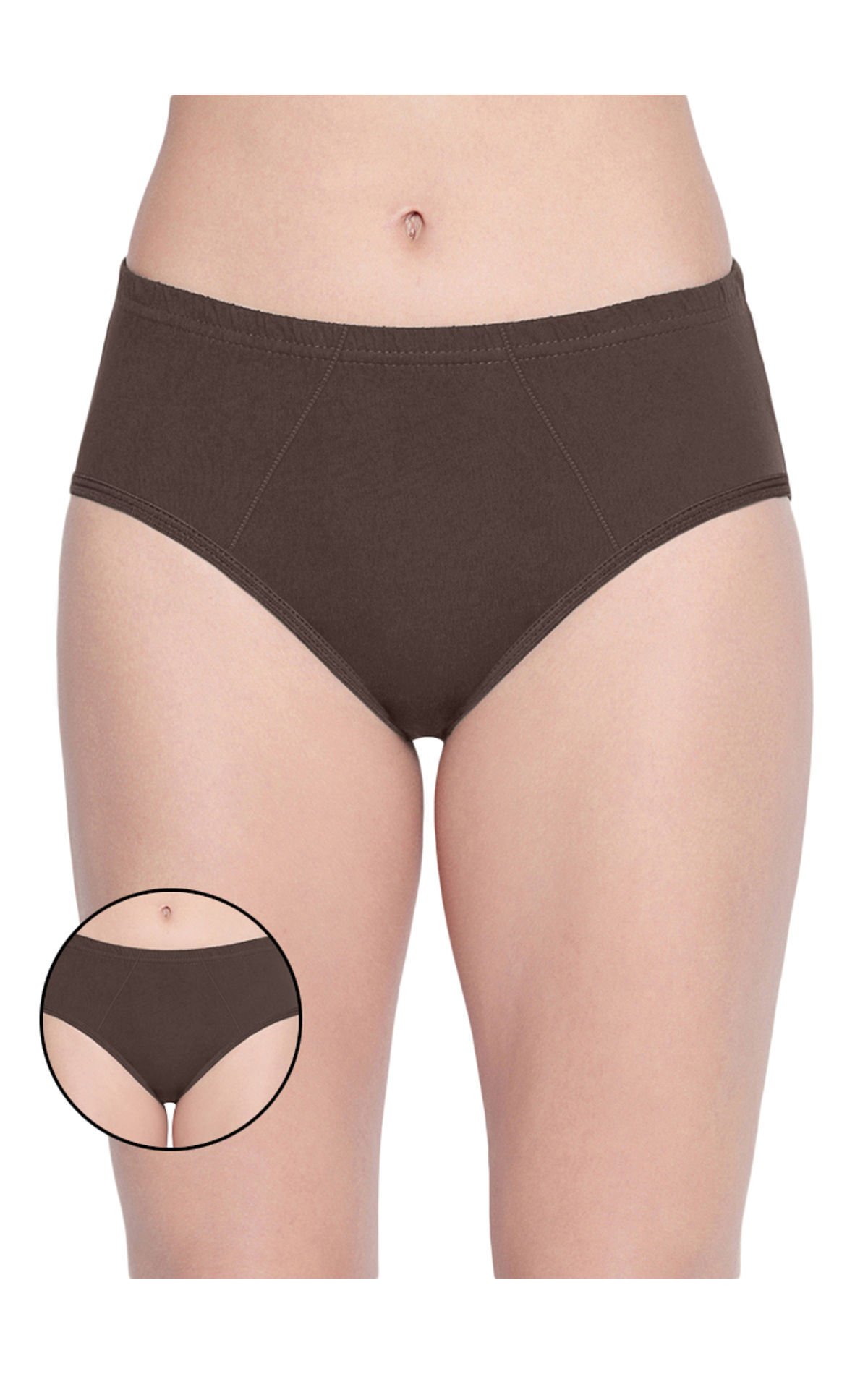 150 Pairs Women's Brown Cotton Panty, Size 12 - Womens Panties