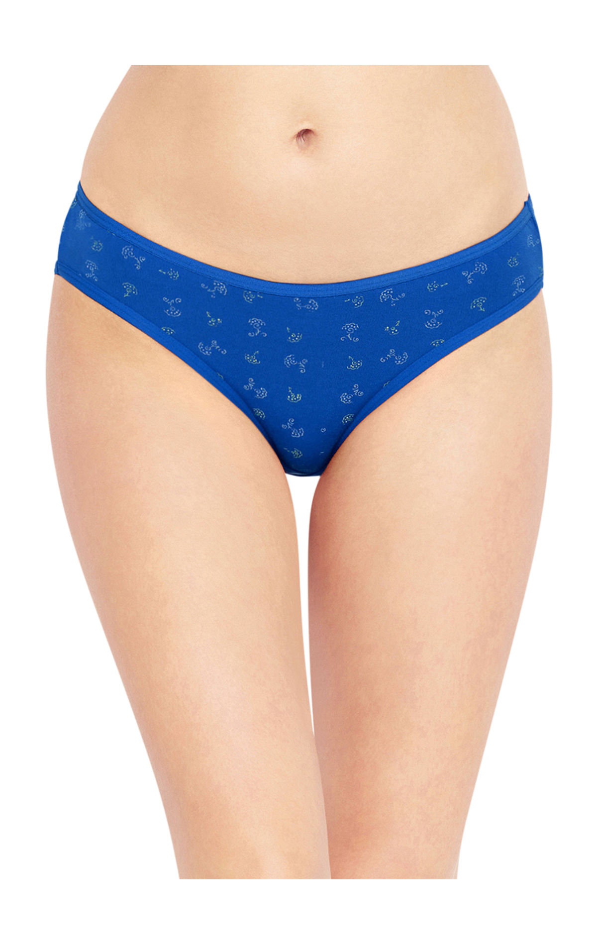 Buy Feelings Women Cotton Print Panty, Size 85CM, Pack of 3 Assorted at