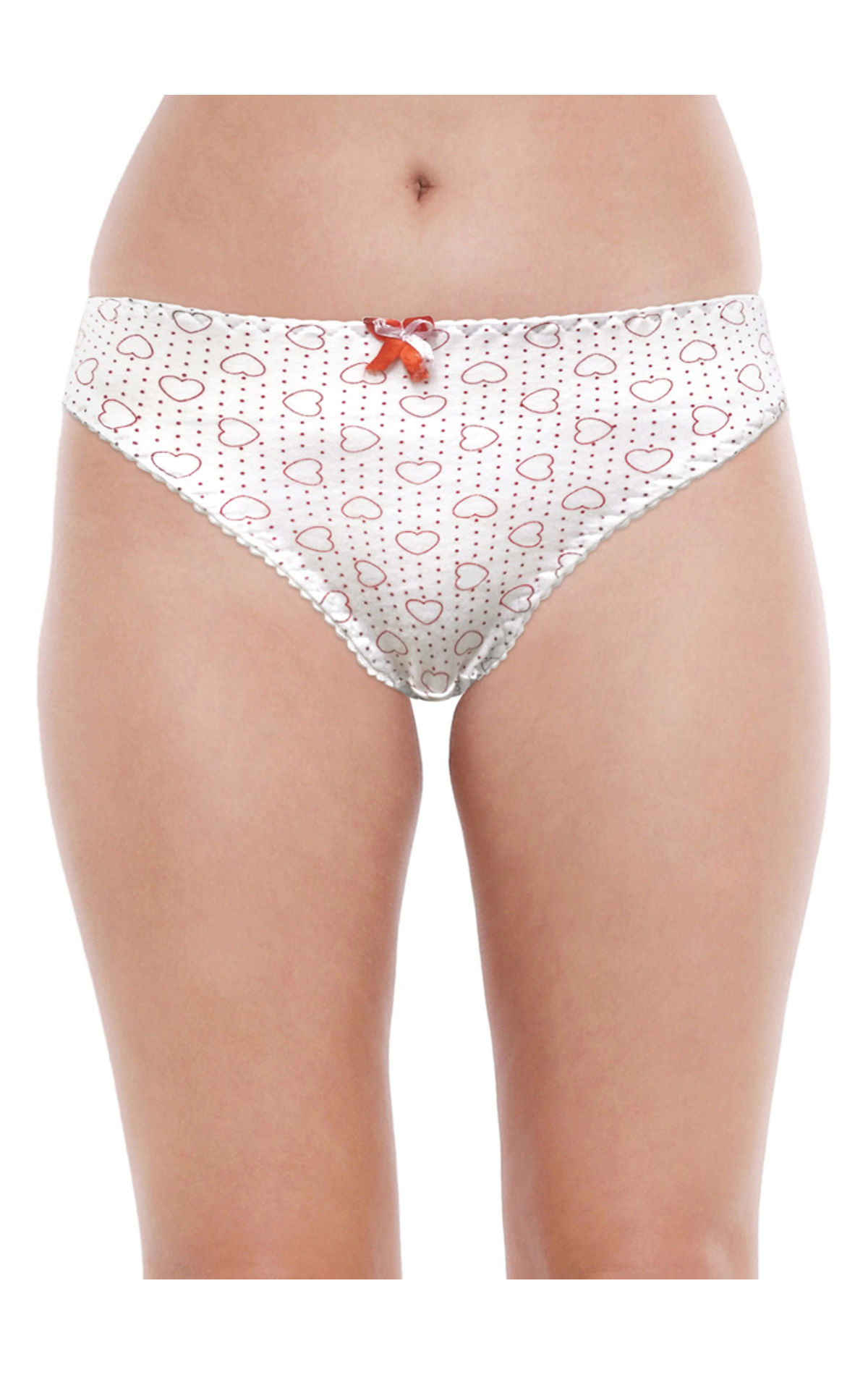 Lace Trim Hi-Cut Panty – Cotn Collection