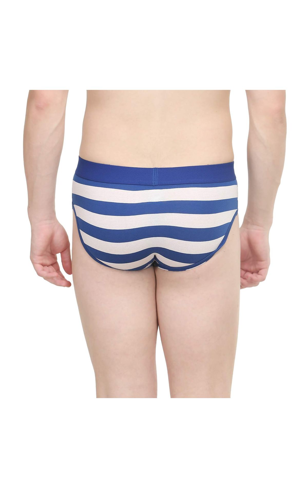 Body X Striped Briefs Bx03b Bx03b Blue Stripe