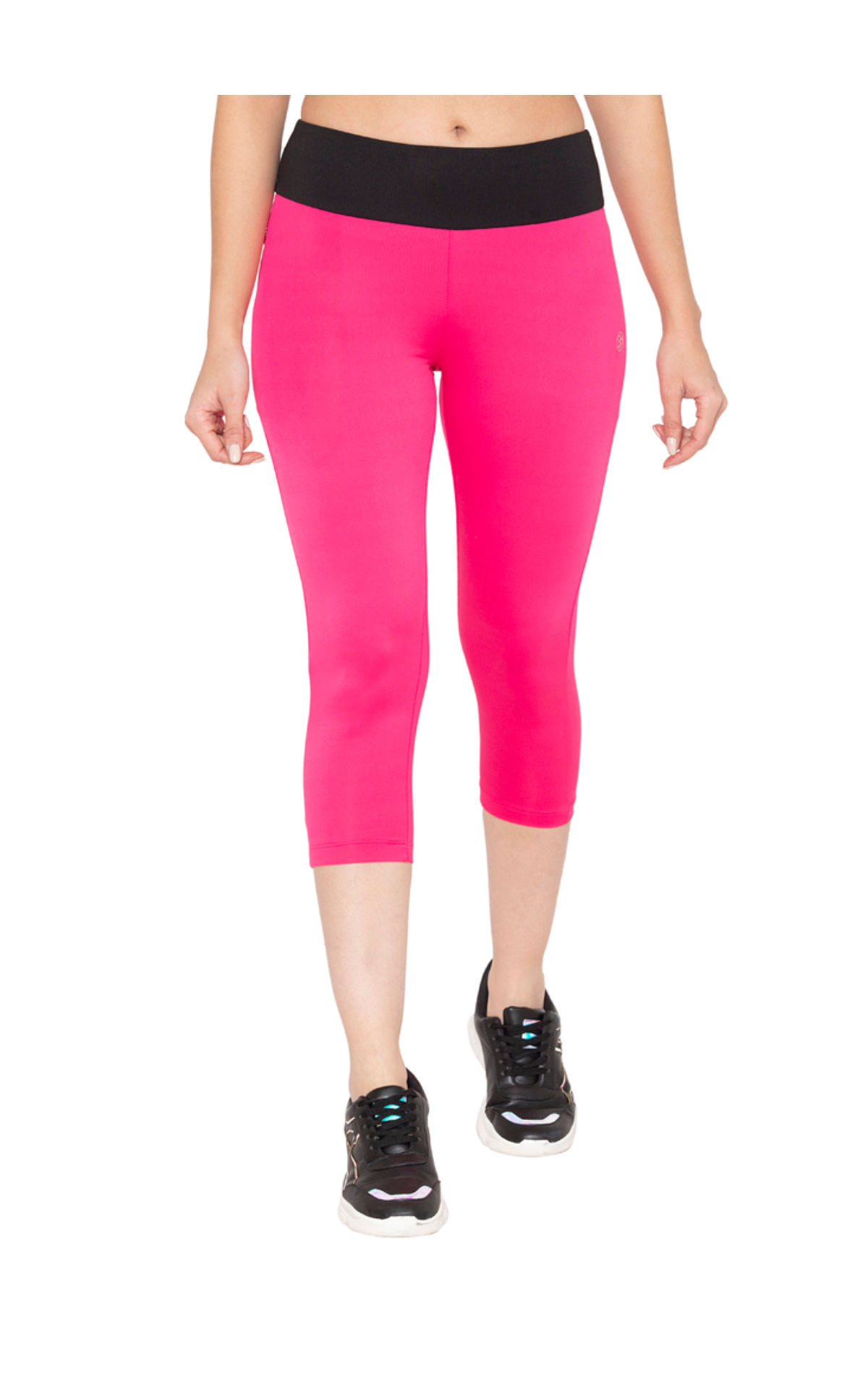 Light Pink Fresh Tastes Best Martin's Slogan Yoga Capri Leggings