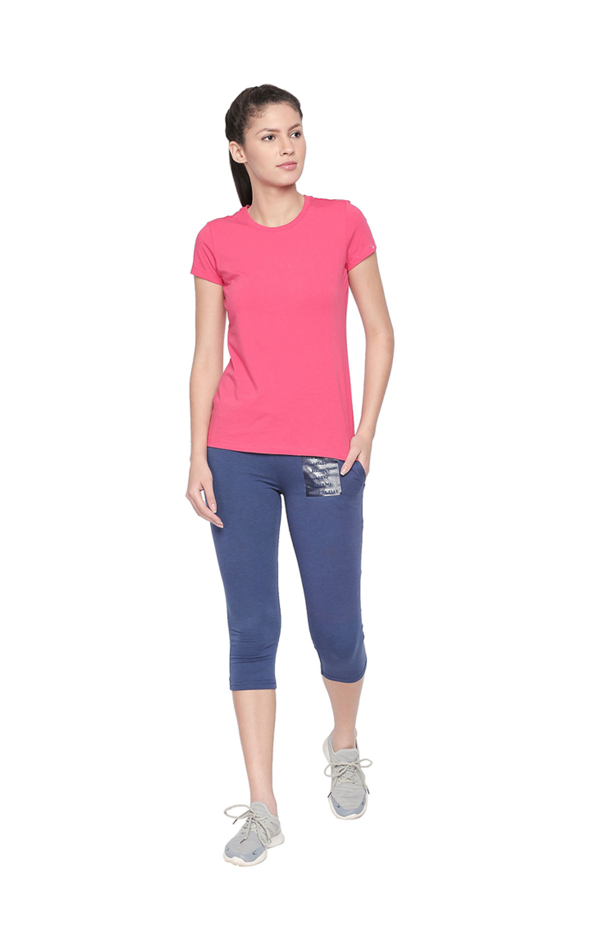 Bodyactive Women Capris-lc5-mpink, Lc5-mpink